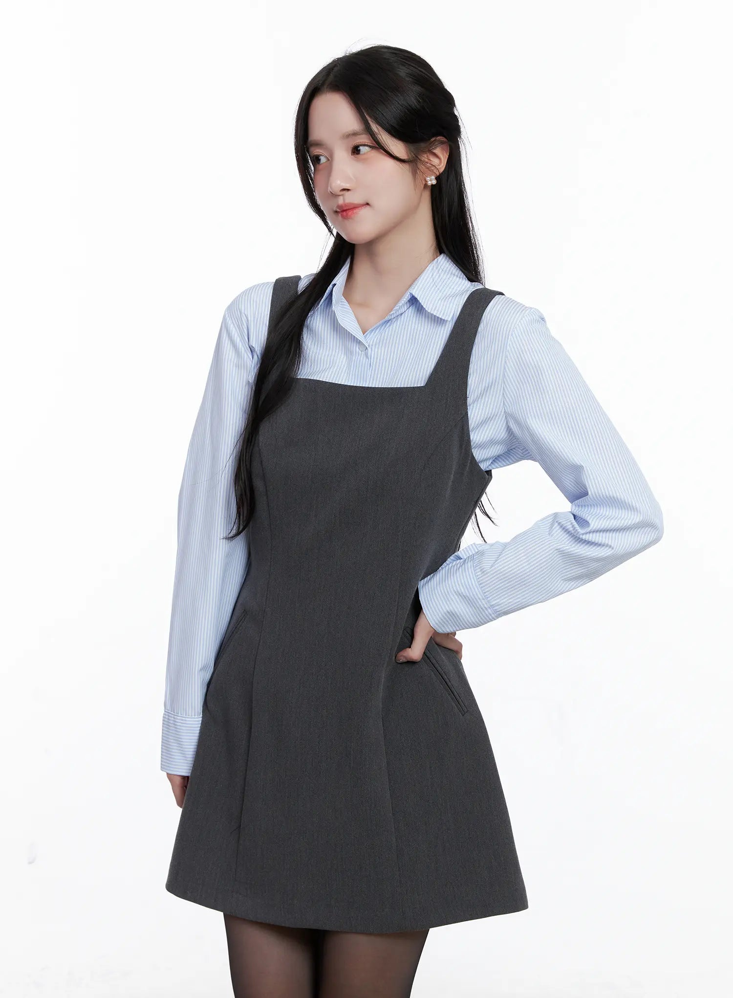 Classic Sleeveless A-Line Dress CS519