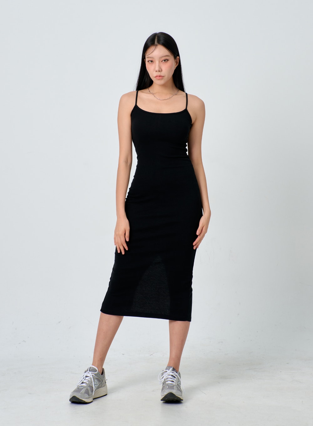 Thin Strap Maxi Dress IJ330