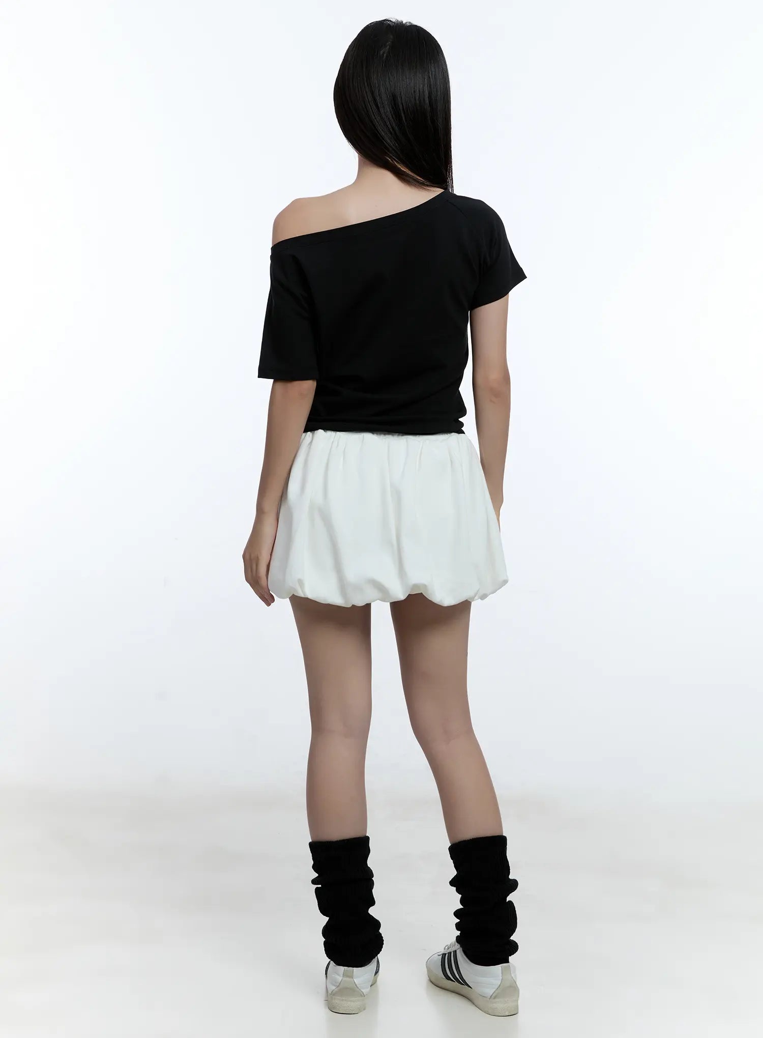 Love One-Shoulder Graphic Tee CU526