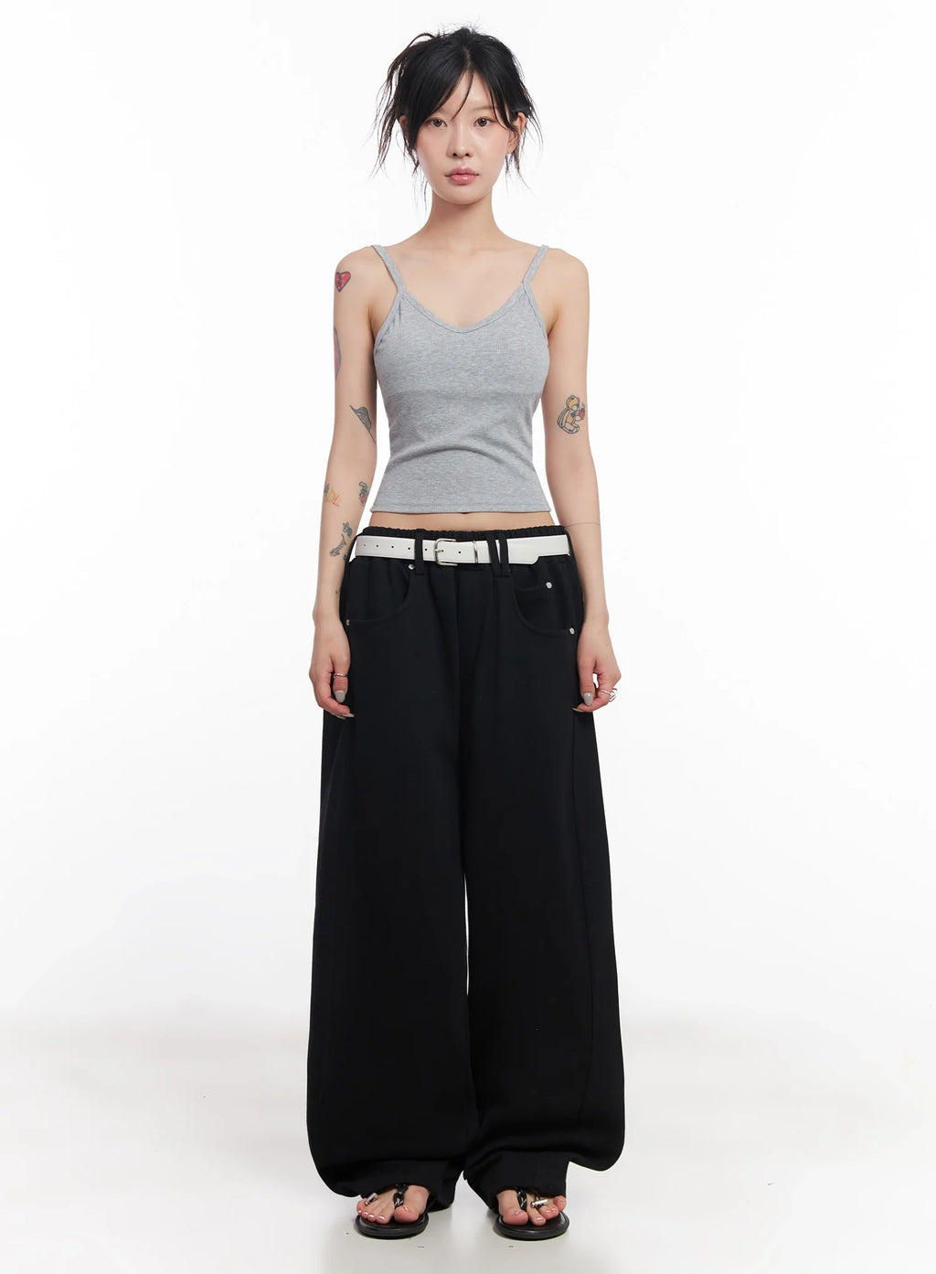 Ribbed Cap-Sleeve Tank IC503