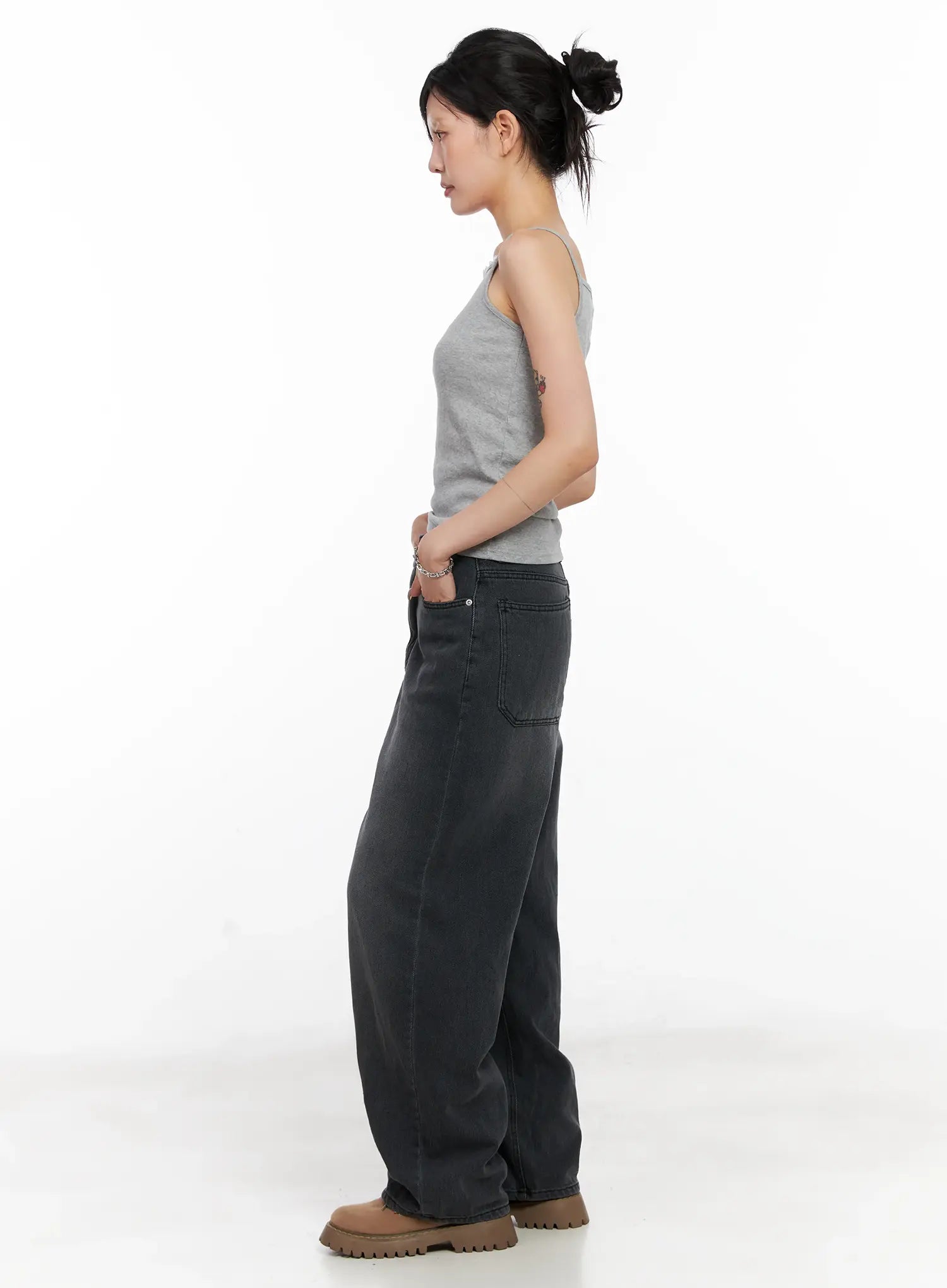 Lace-Trim Cami Top CL528