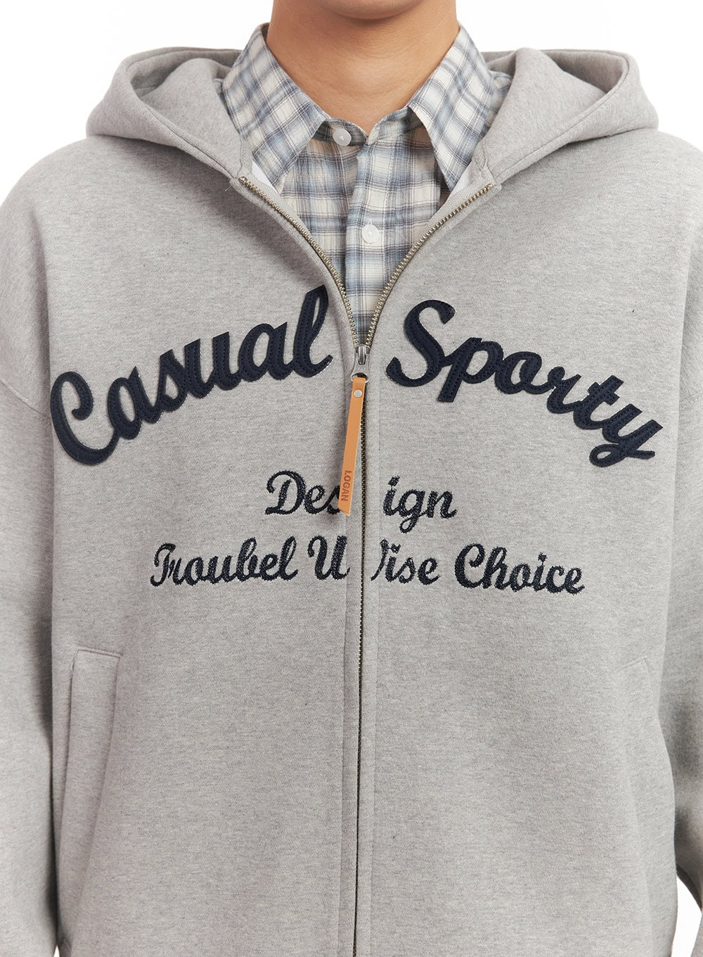 Men's Embroidered Hooded Jacket IM527