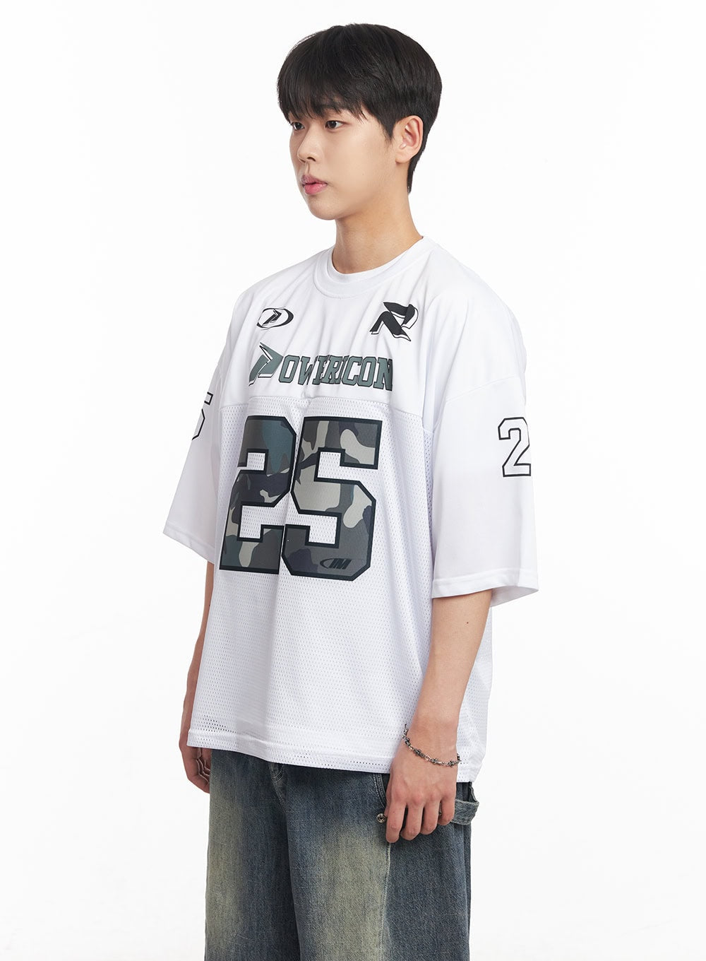 Men's Camo Mesh Jersey T-Shirt IA525