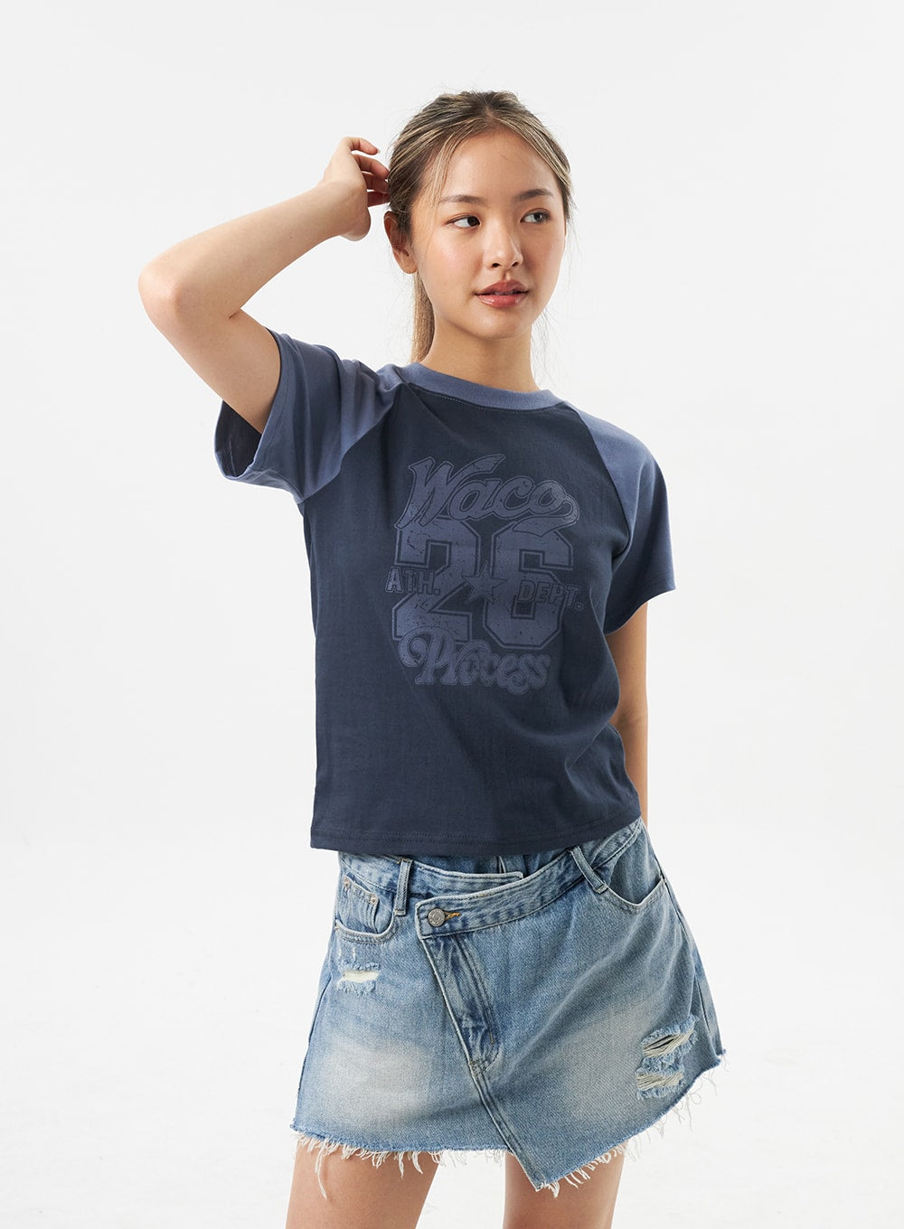 Graphic Two Color Tee CU302