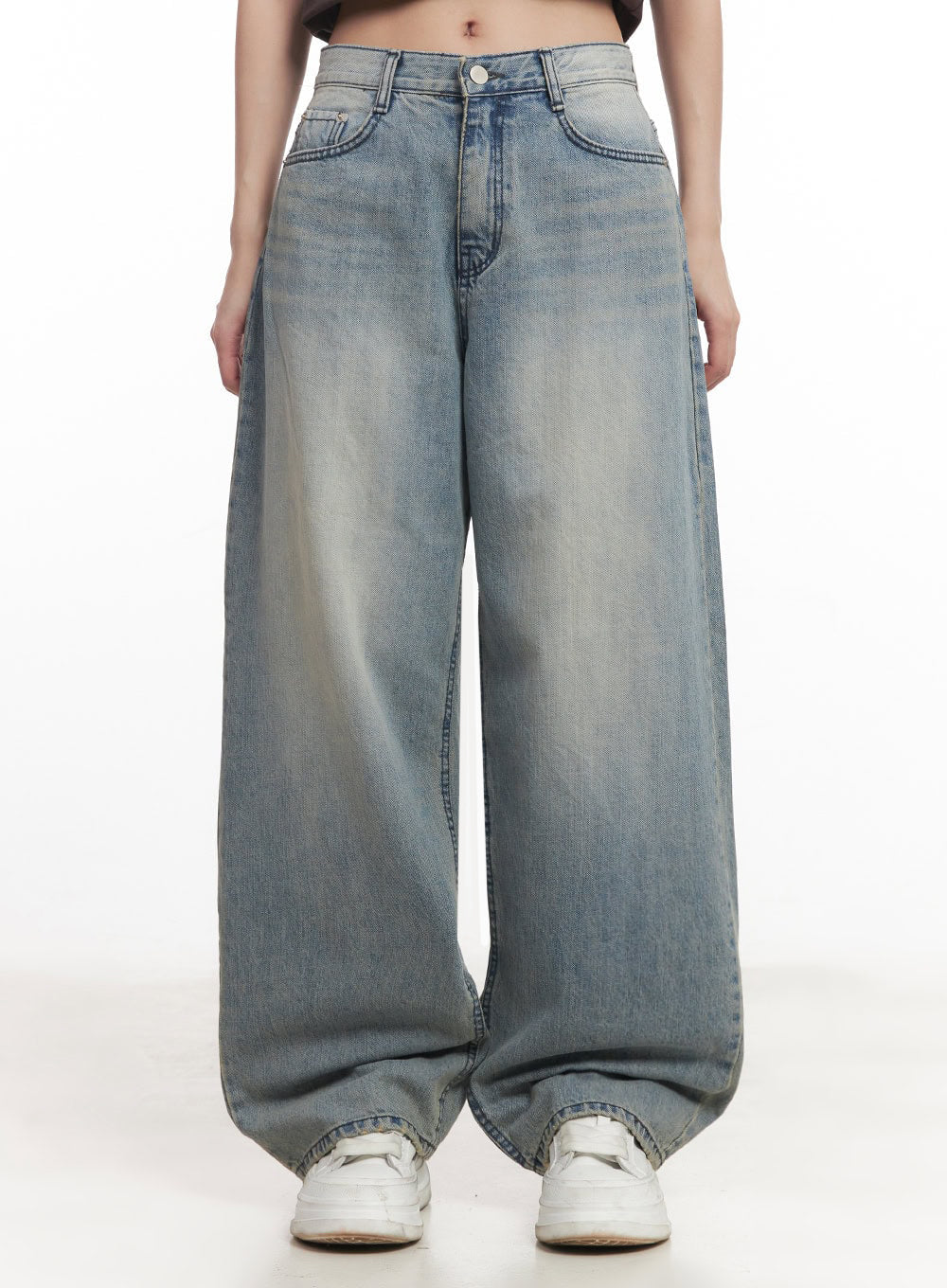 Casey Washed Baggy Jeans IM528