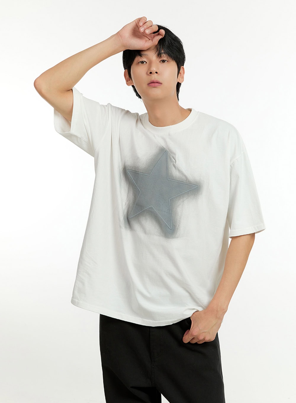 Men's Cotton Graphic Tee IL412