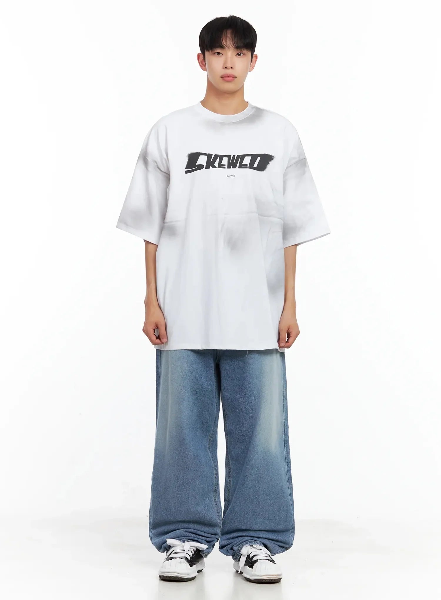 Men's Oversized Vintage Graphic T-Shirt IL516