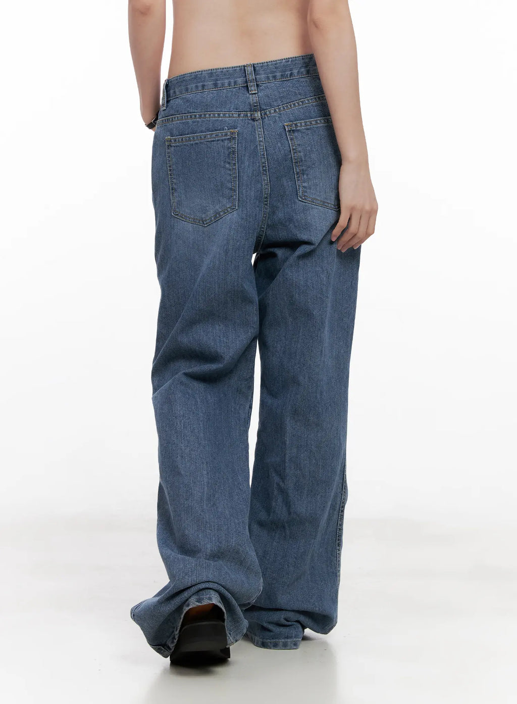 Bora Wide-Leg Flare Denim Jeans CL524