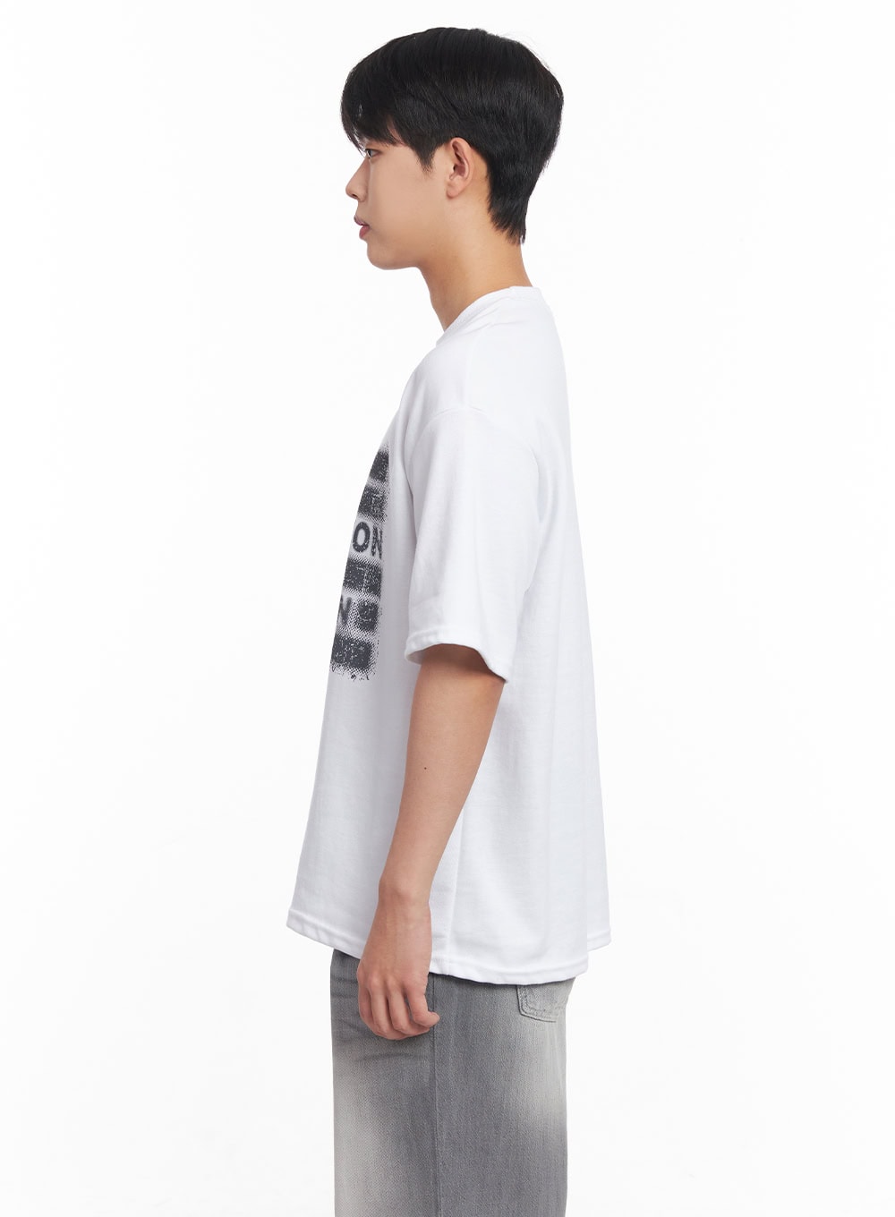 Men's Loose-Fit Graphic T-Shirt IY520