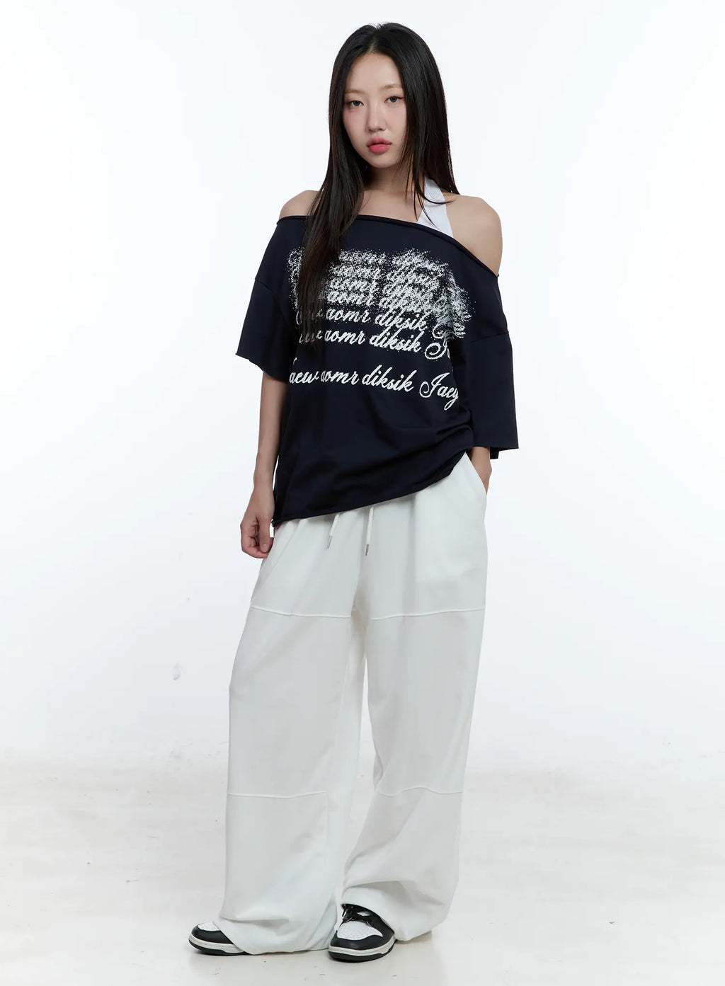 Baggy Wide-Leg Sweatpants CU526
