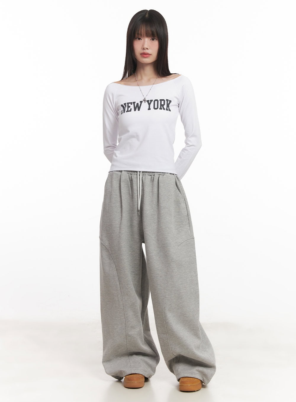 Unisex Relaxed-Fit Oversized Sweatpants CM519