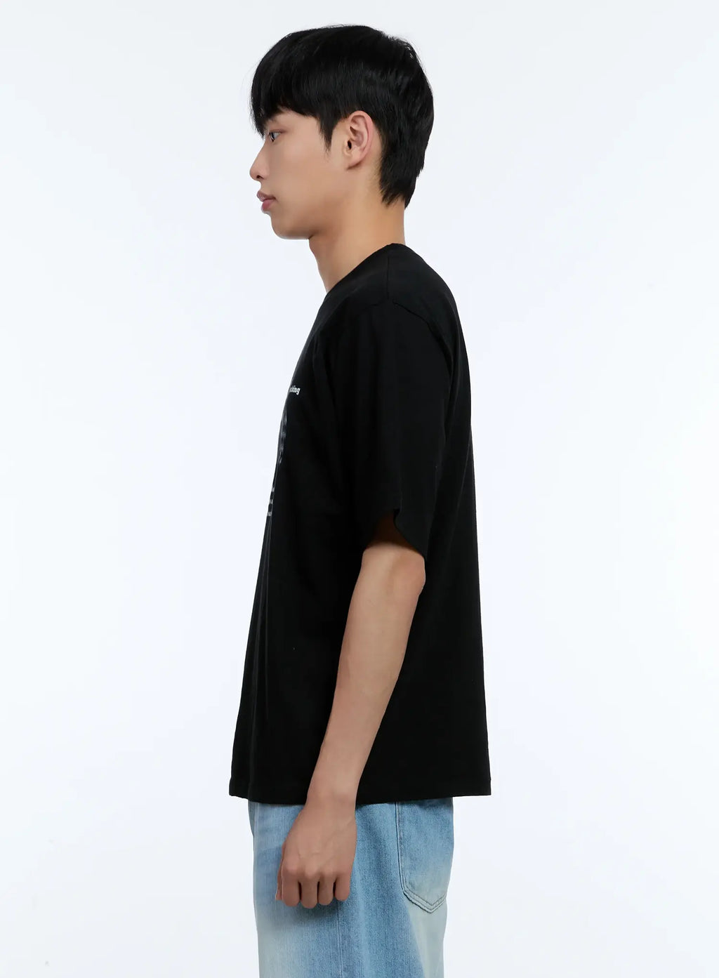 Men's Blurred Graphic Tee IL517