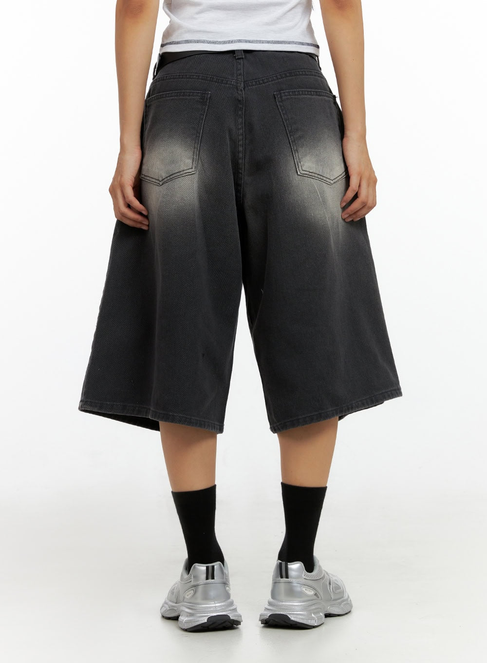 Washed Baggy Jorts IL419