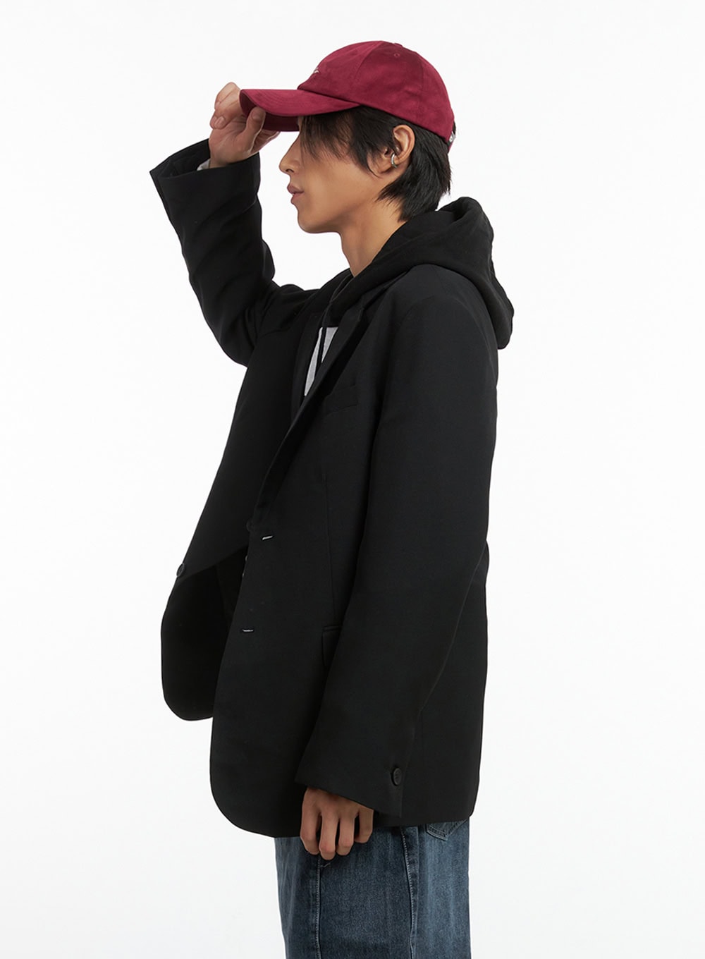 Men's Oversized Classic Blazer IO402