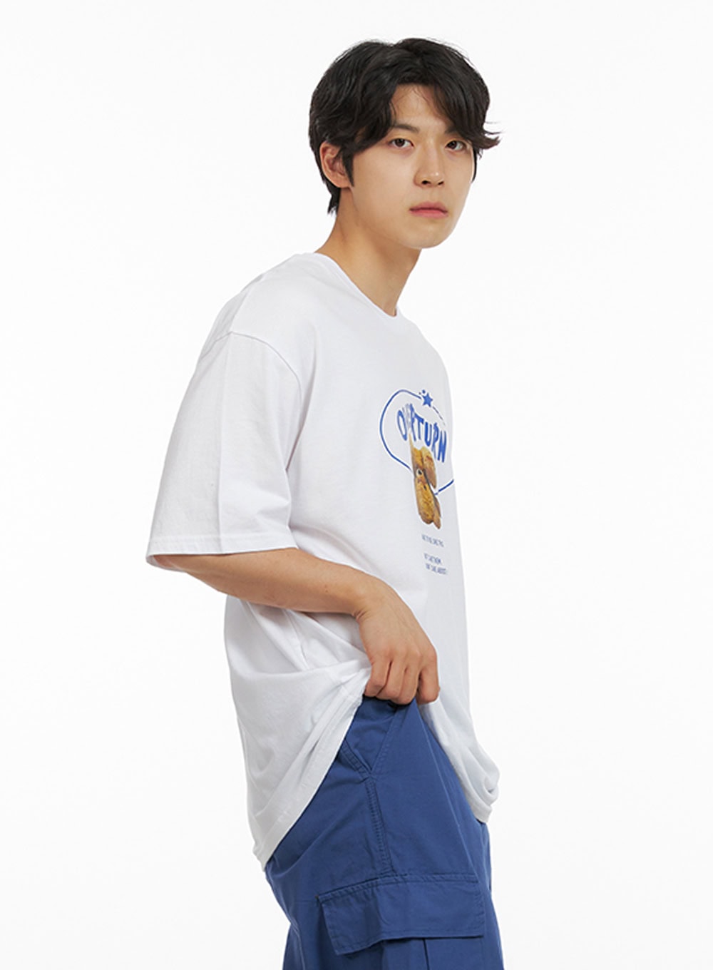 Men's Overturn Graphic T-Shirt IG409