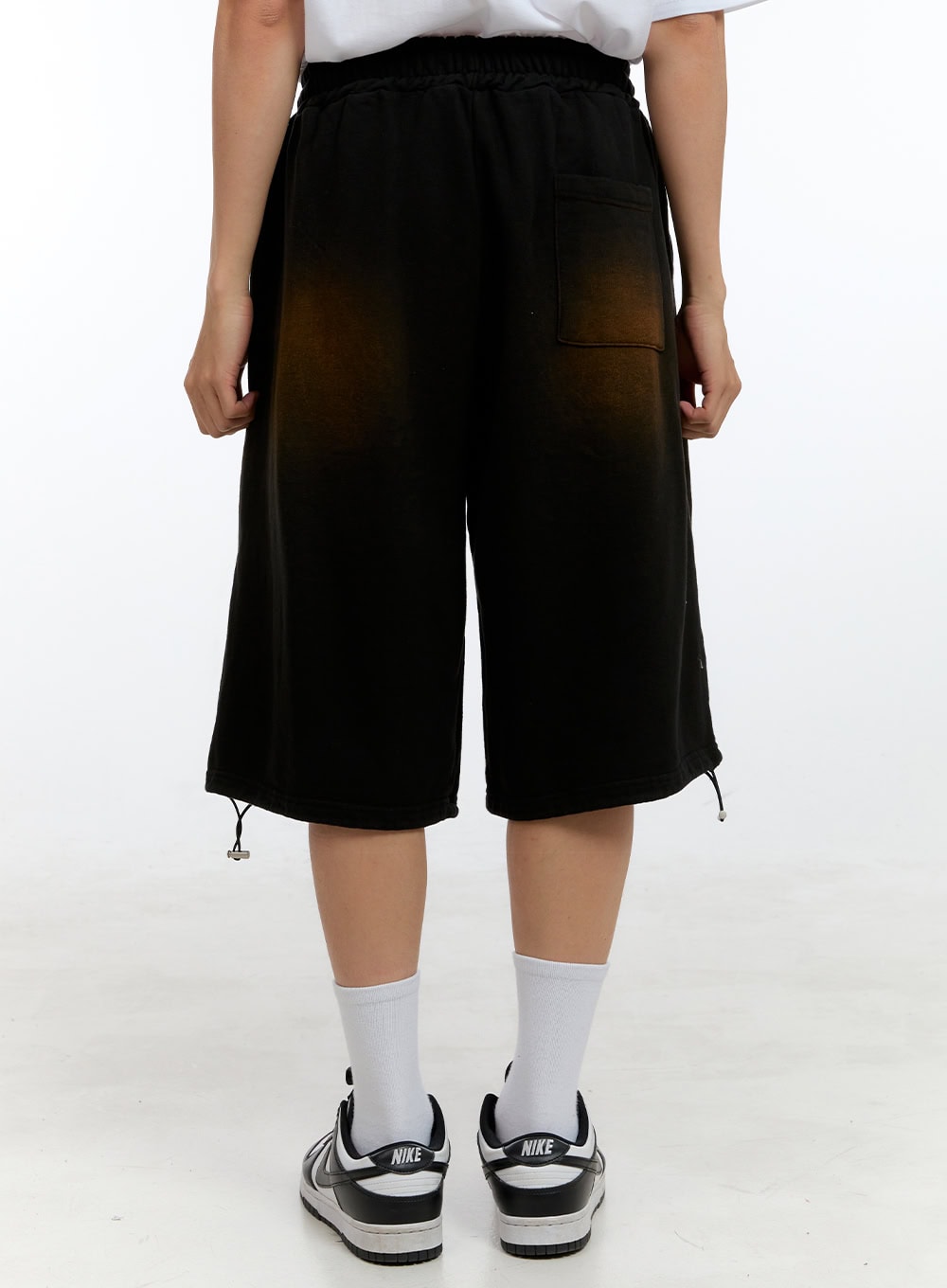 Men's Vintage Washed Baggy Jorts IG416