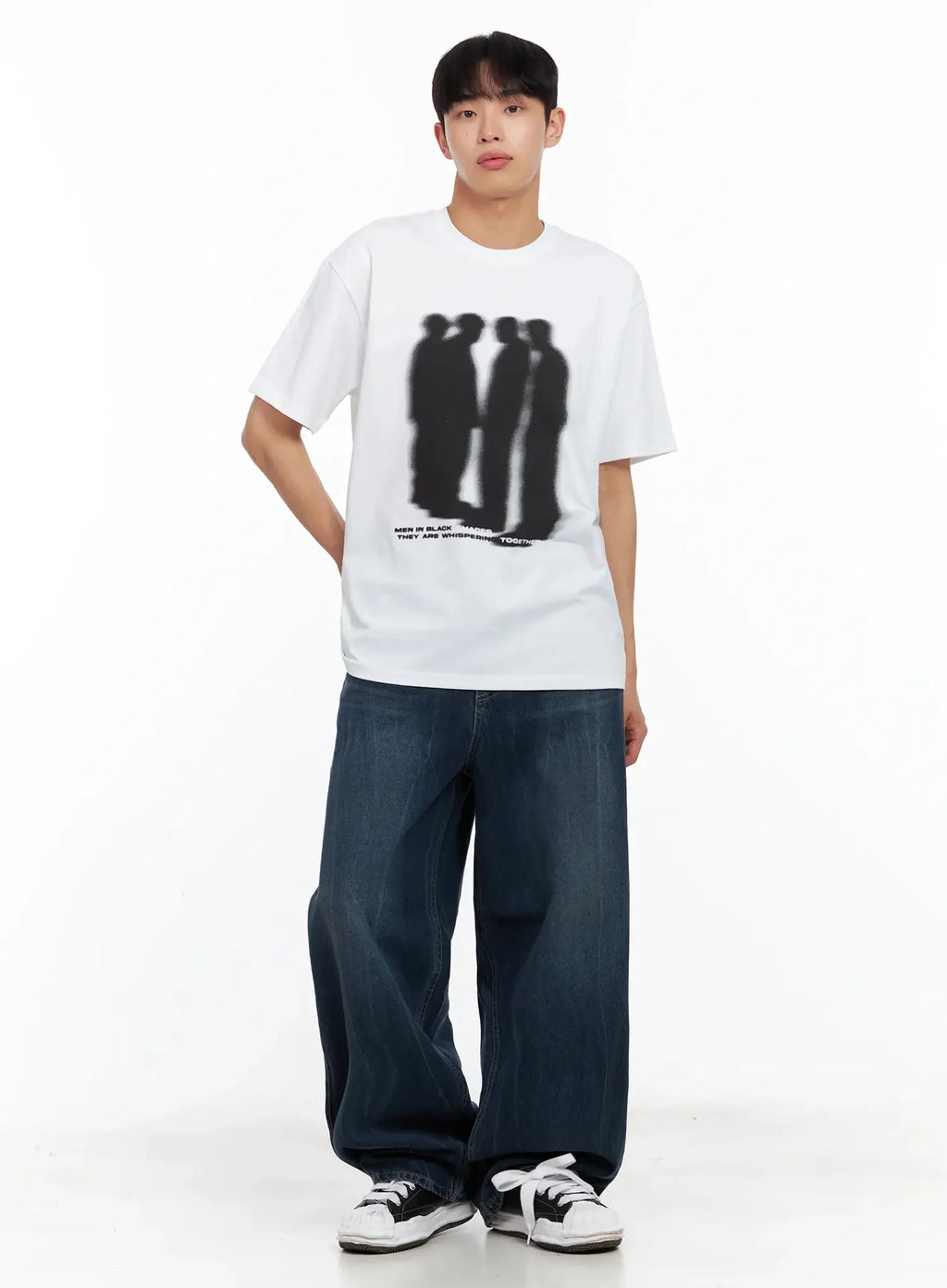 Men's Silhouette Graphic T-Shirt IL516