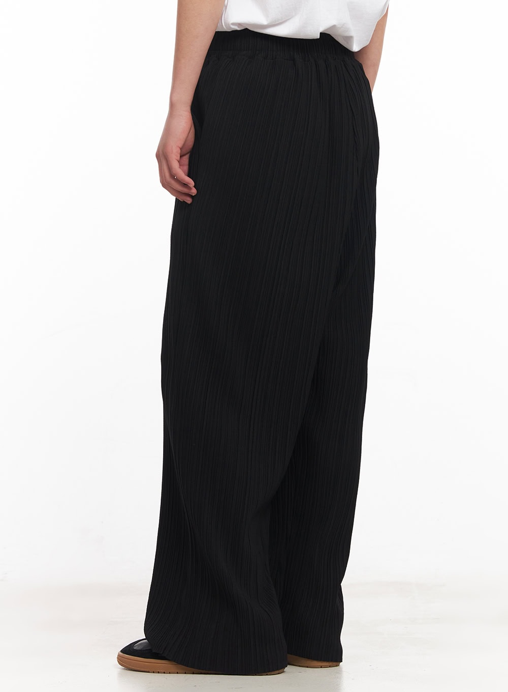 Men's Pintuck Straight-Fit Pants IY506