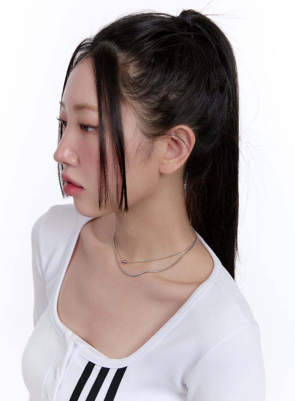 Layered Ball-Chain Necklace CJ509