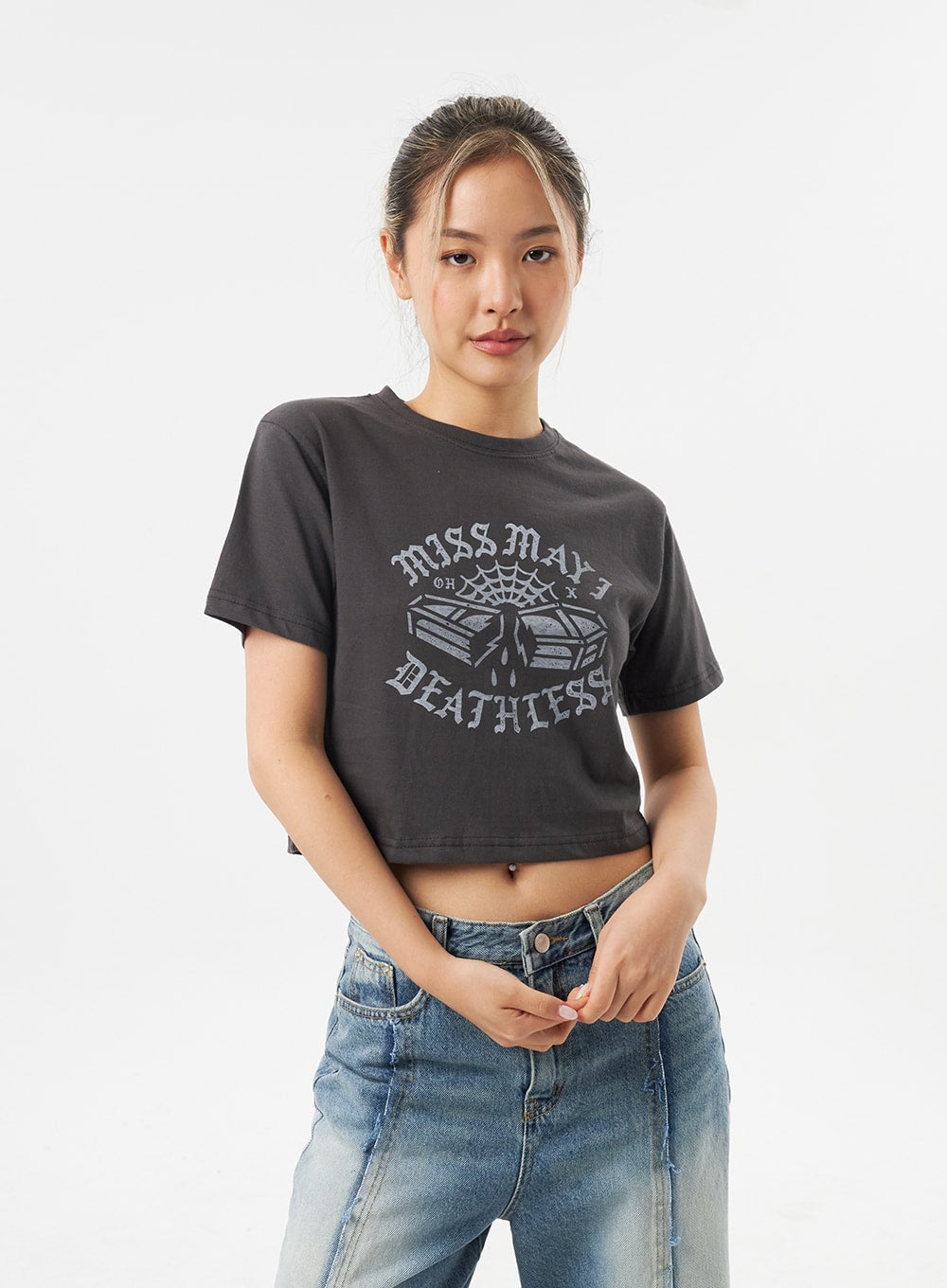 Cropped Crewneck Tee CU302