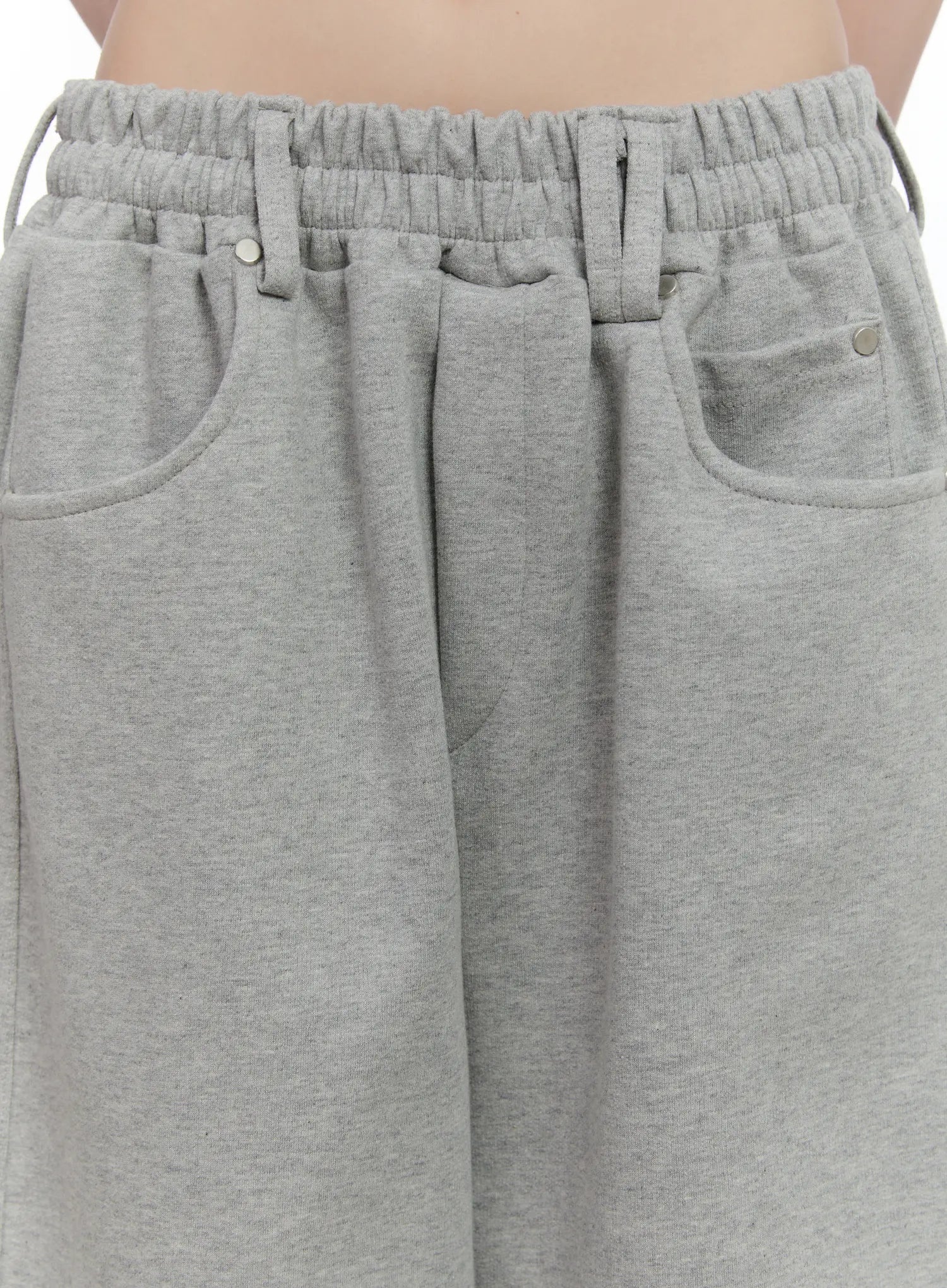 Comfy Belted Jogger Sweatshorts CL507