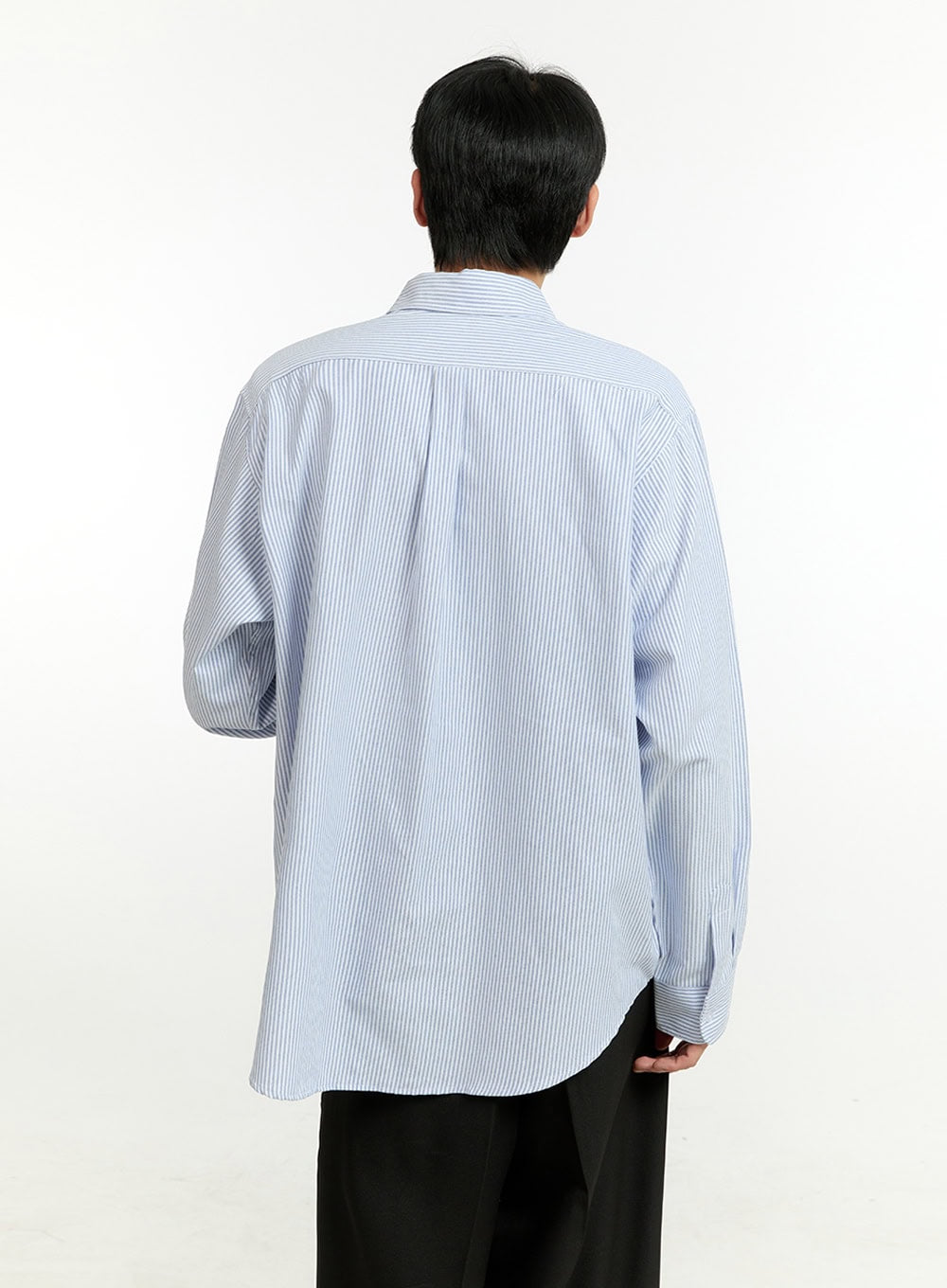 Men's Stripe Buttoned Shirt IL412