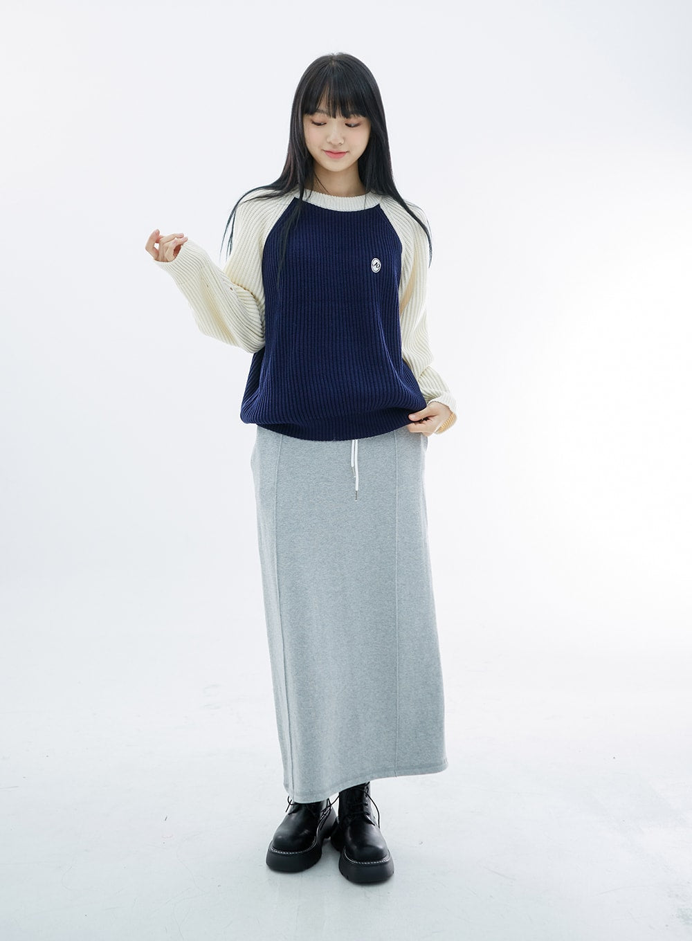 Elastic Sporty Tube Long Skirt OS27