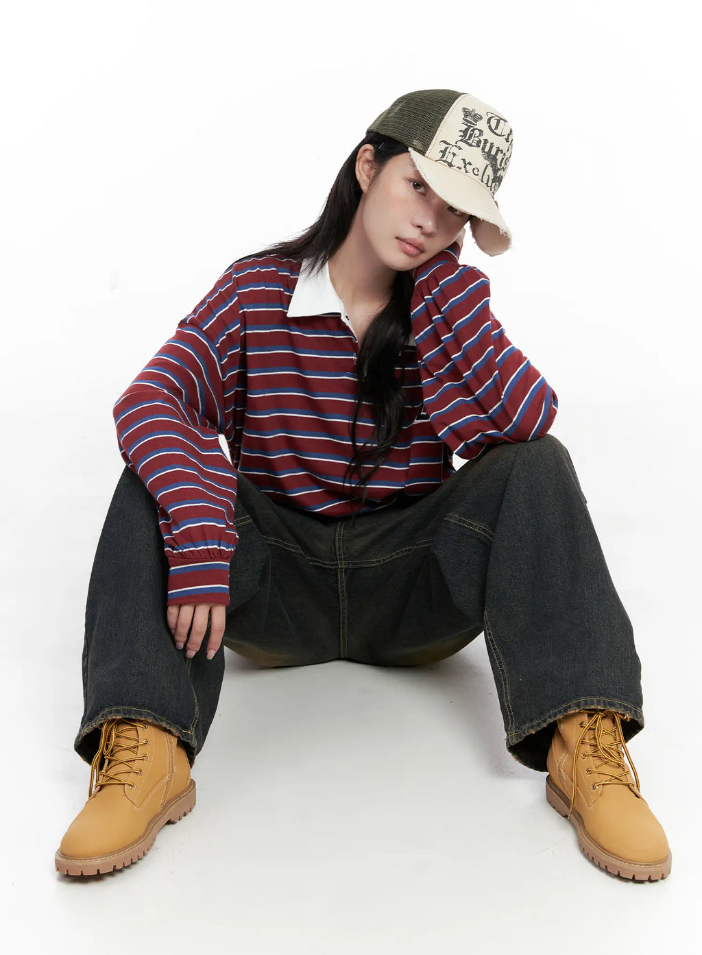 Leona Vintage Baggy Jeans CS526