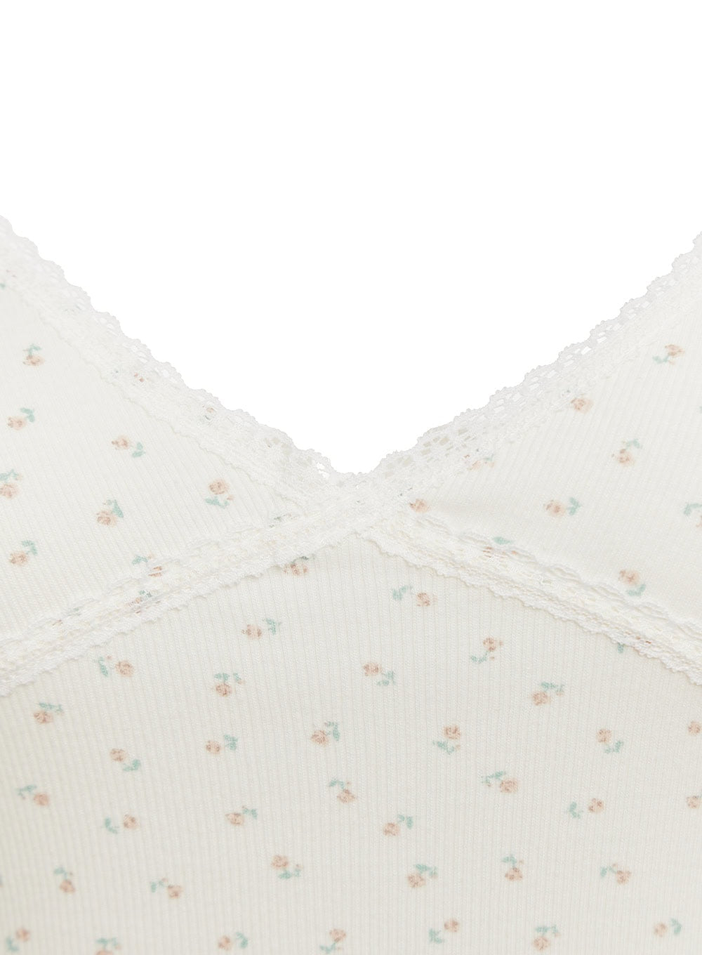 Soft Floral Lace Cami Top IA524