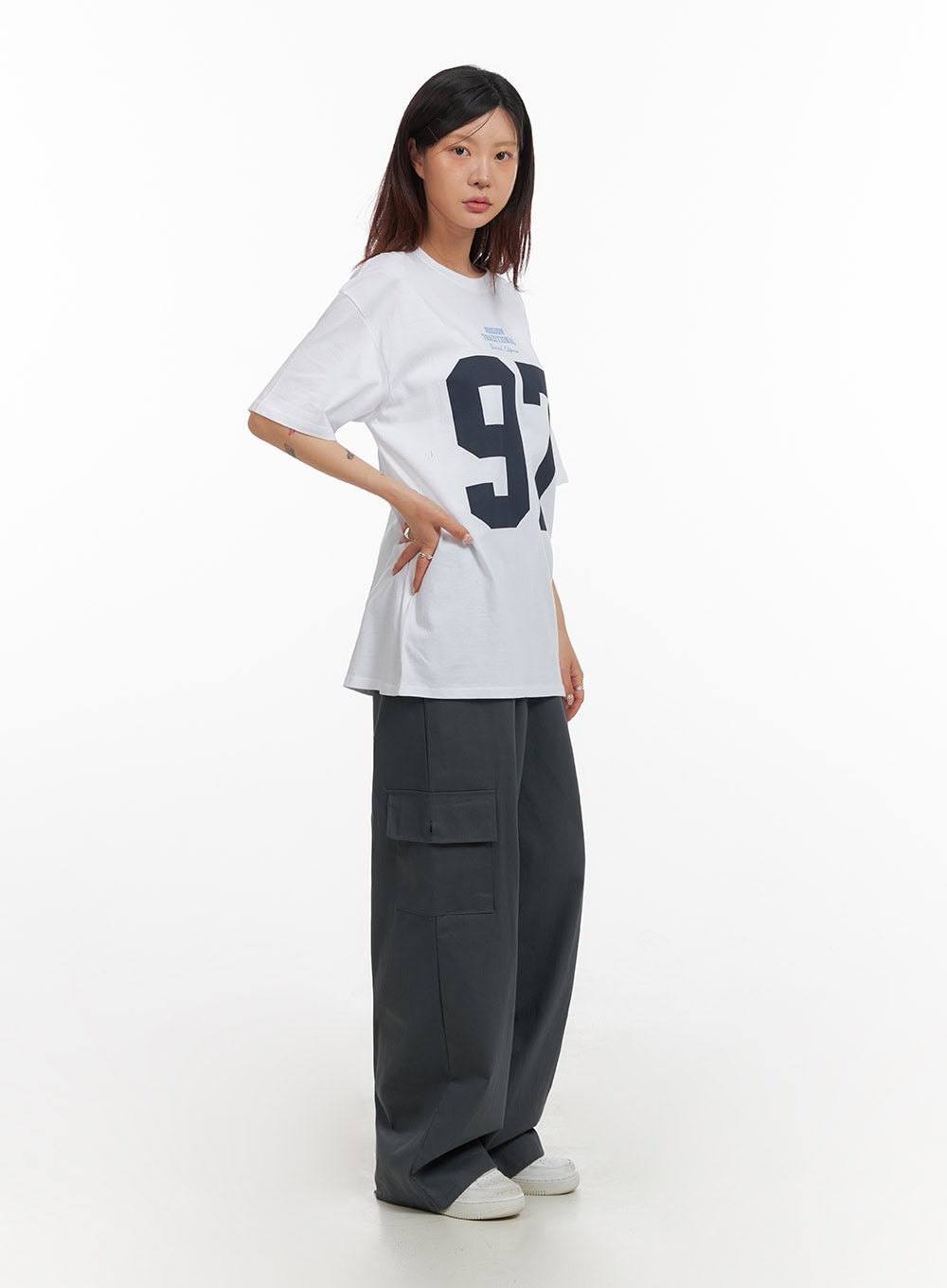 Oversized Graphic T-Shirt IY410