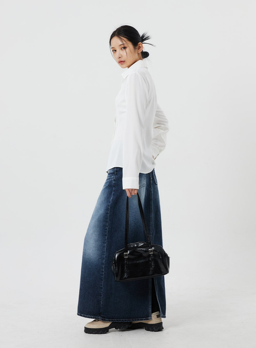 Snap Button Blouse CF321