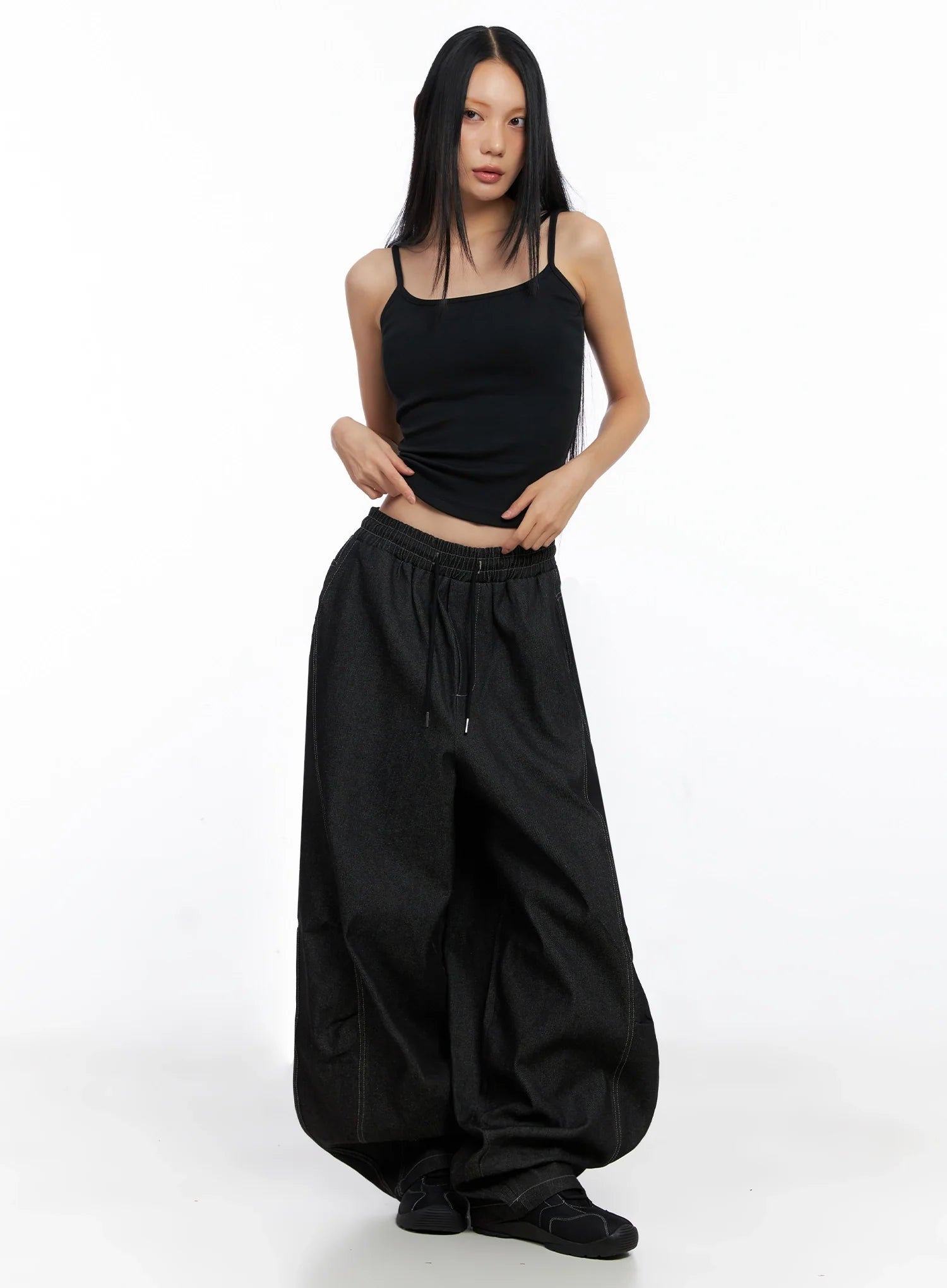 Ayra Graphic Baggy Jeans CO516