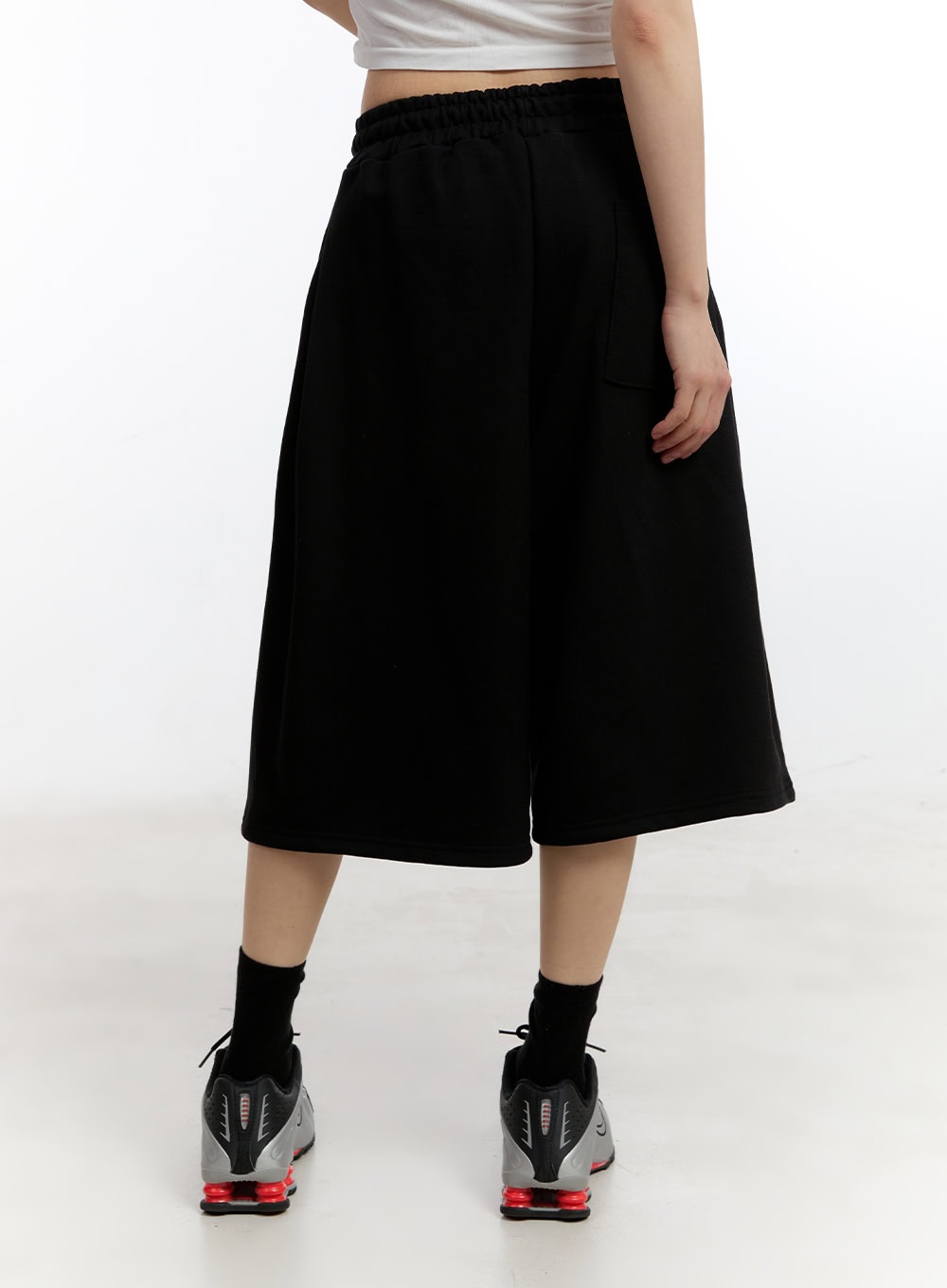 Oversize Midi Bermuda Sweatshorts CA509