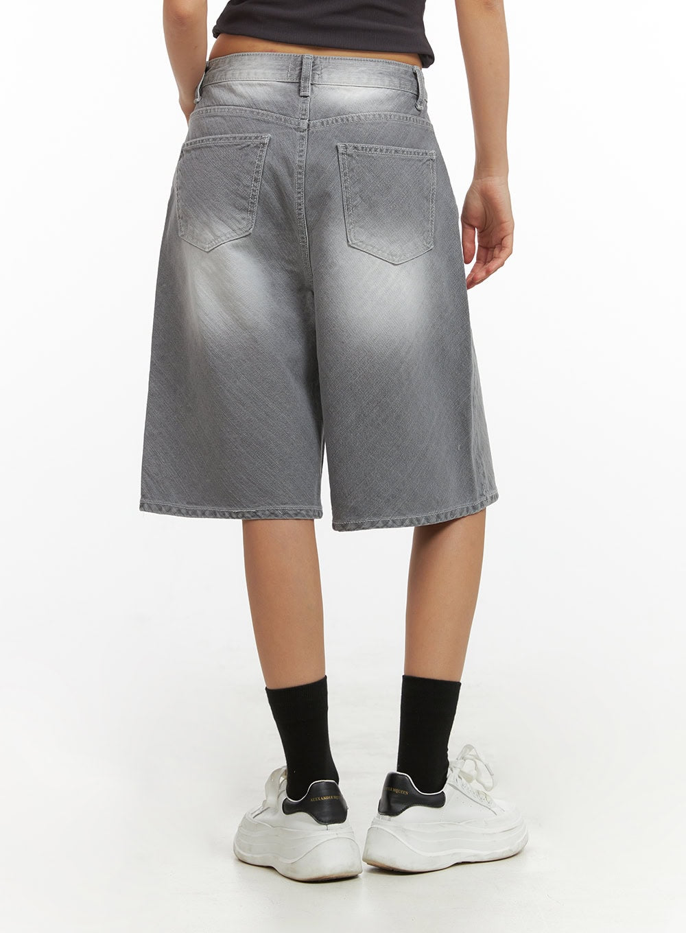 Washed Baggy Jorts IY422