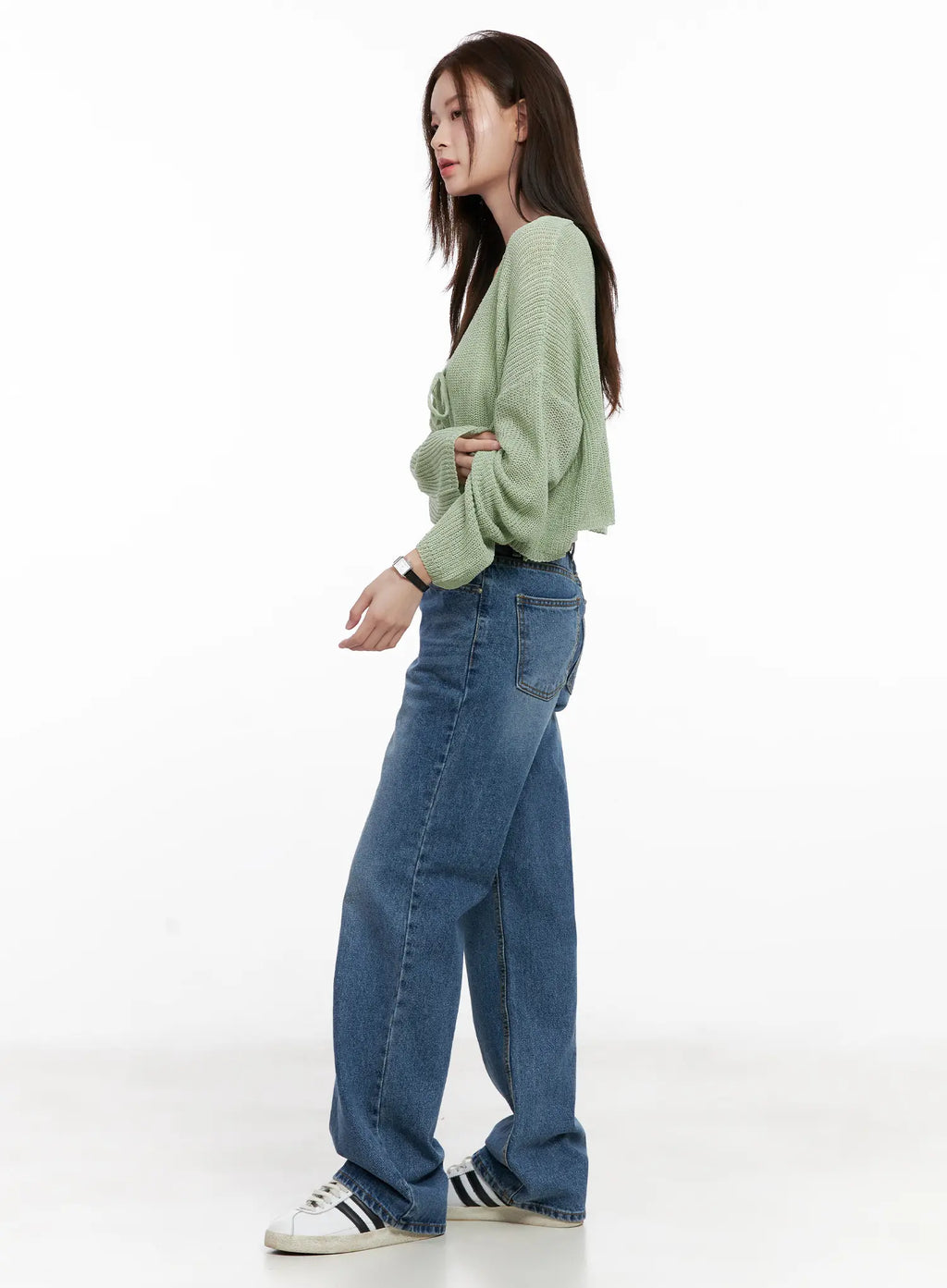 Summer Knit Crop Cardigan CL523