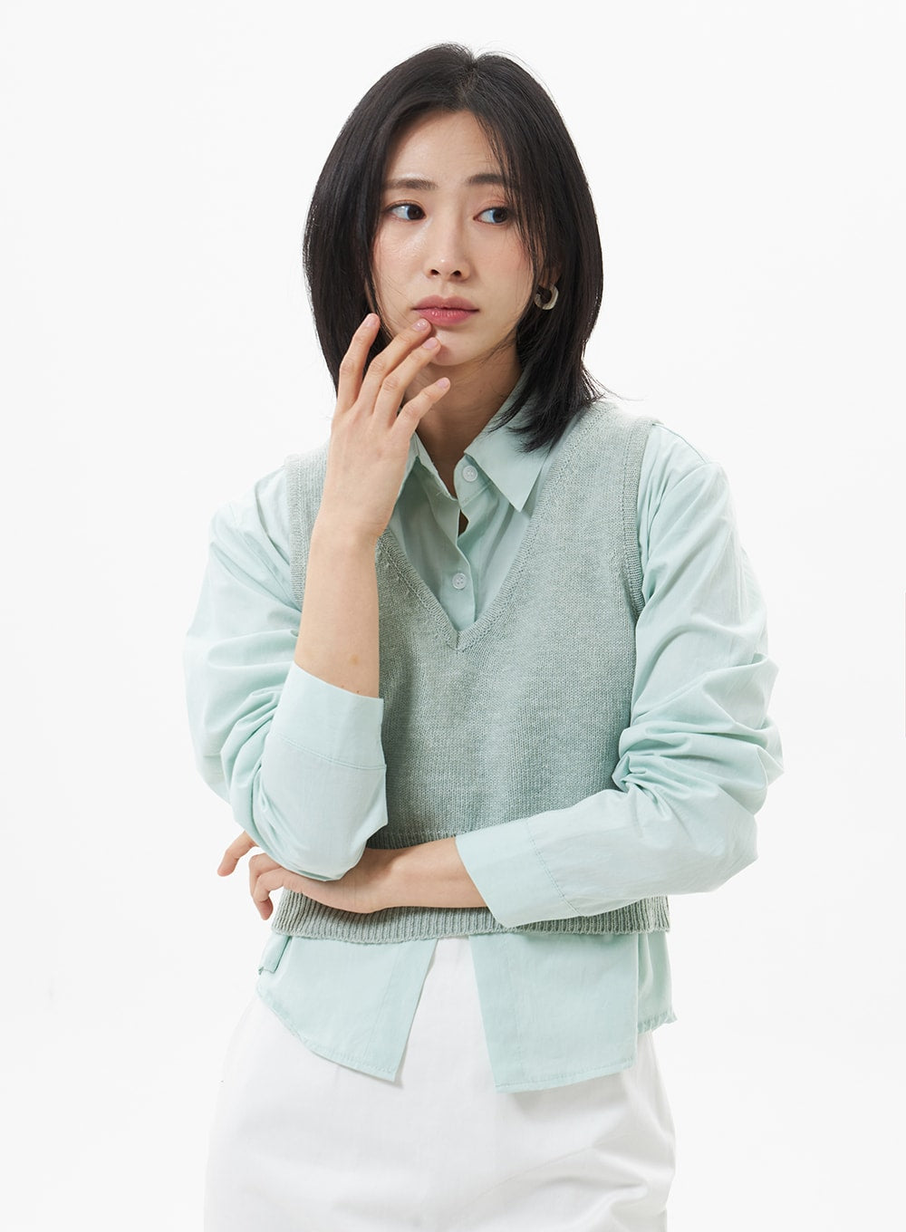 Cropped Color Shirt OA320