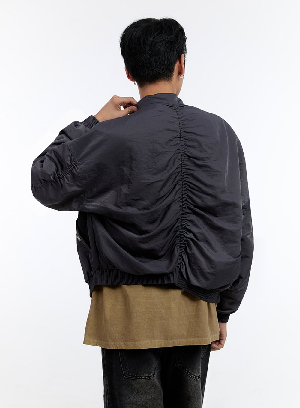 Men's Button Zip Up Jacket IO428