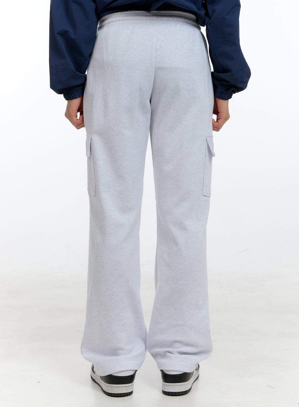Men's Cargo Sweatpants (White) IG421
