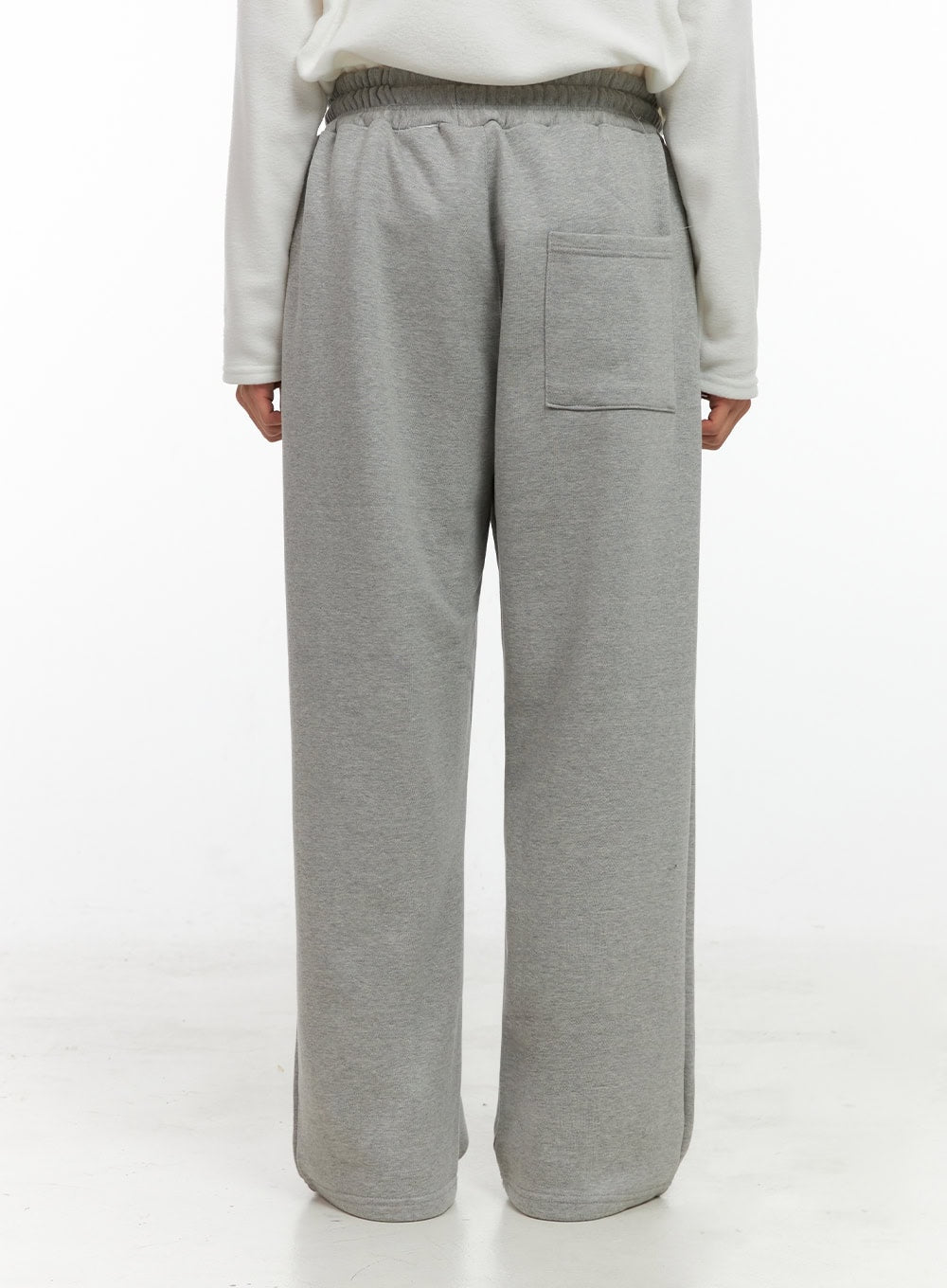 Men's Pintuck Wide-Leg Sweatpants IN426