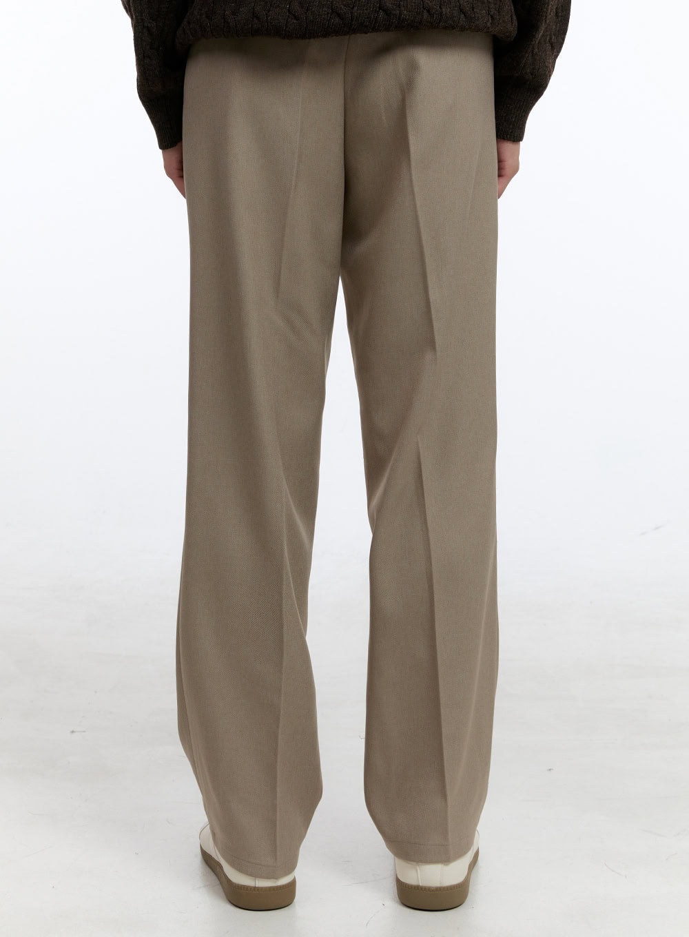 Men's Solid Tailored Pants IG428