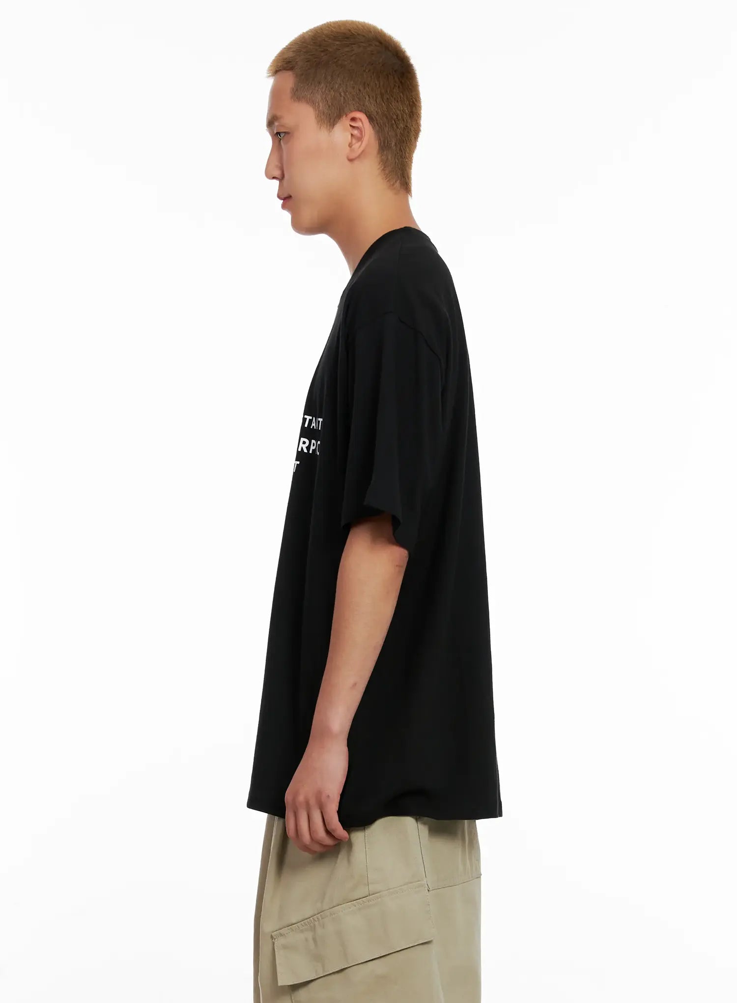 Men's Graphic Oversized Tee IL521