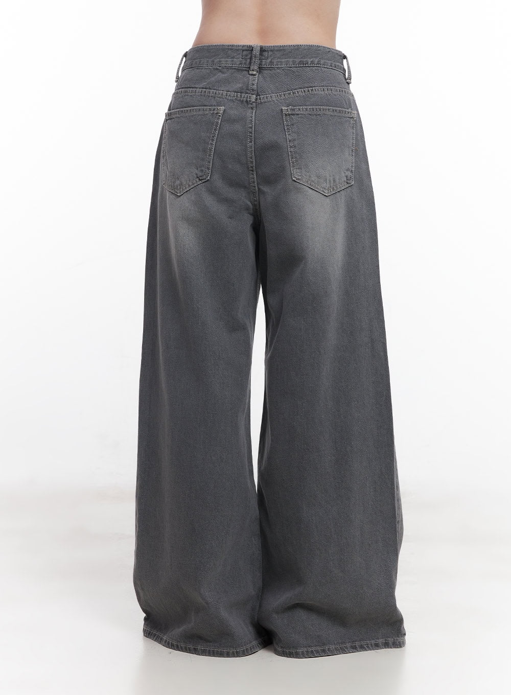 Beatriz Washed Wide-Leg Jeans CY519