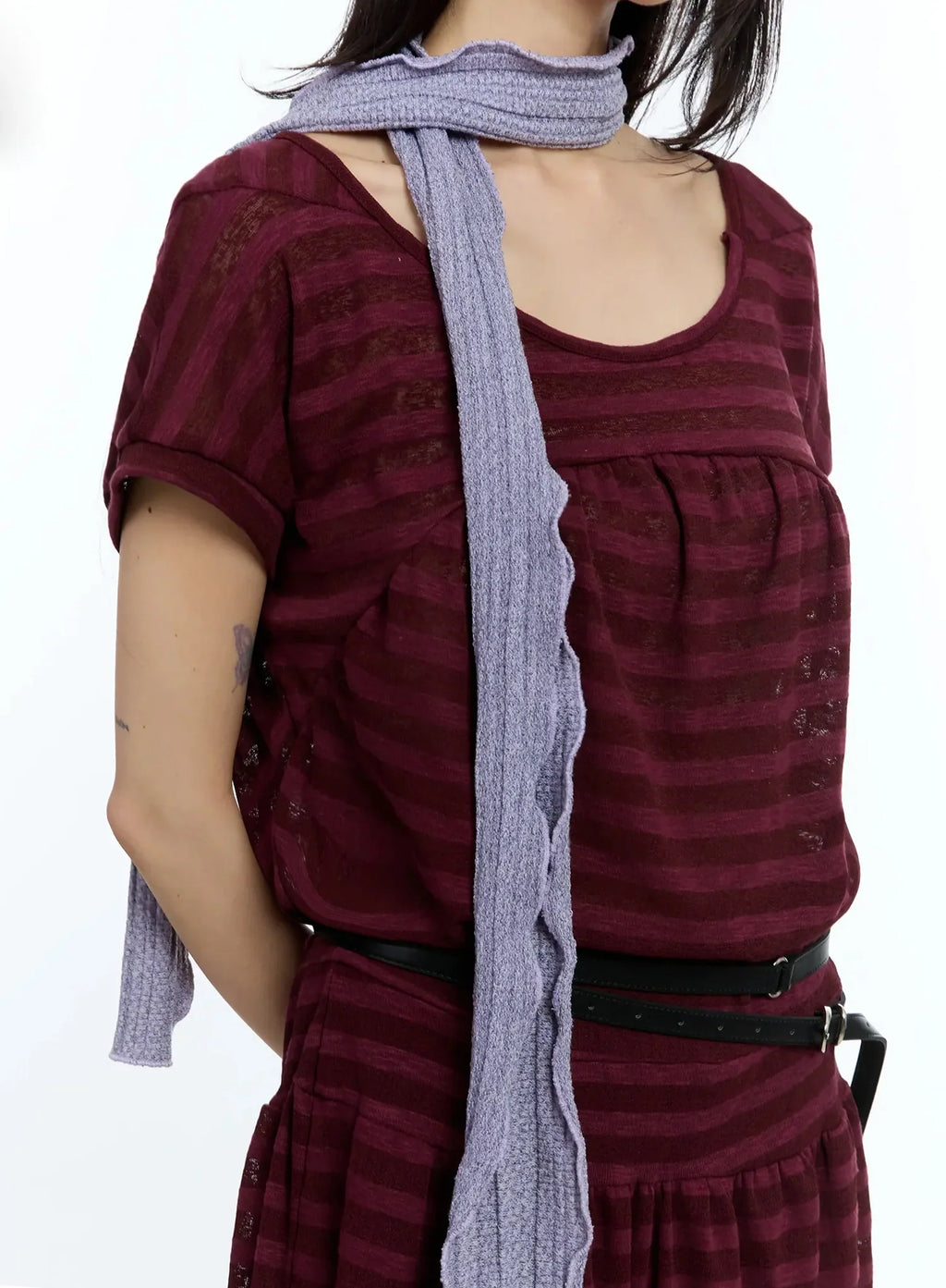 Lettuce-Edge Scarf IU524