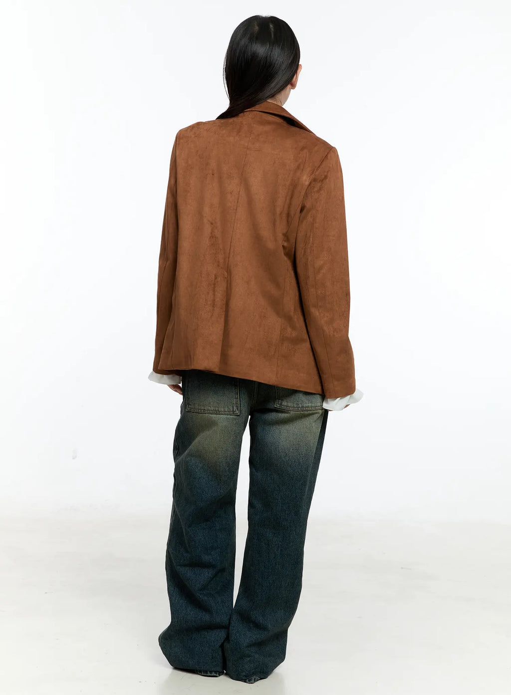 Lilian Vintage Wash Wide-Leg Jeans CS518