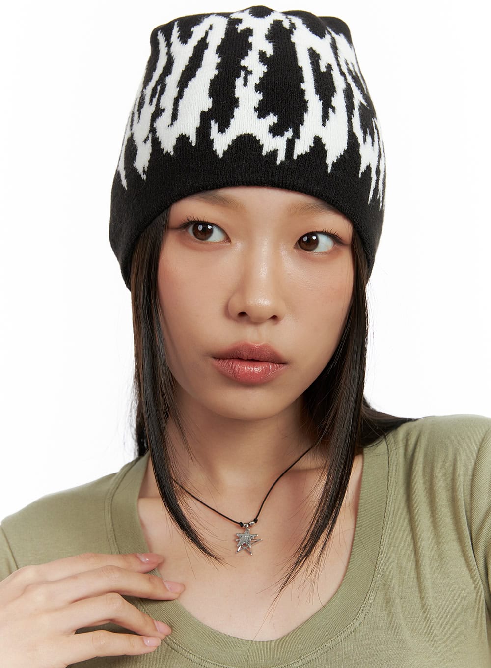 Star Blackline Necklace IL417