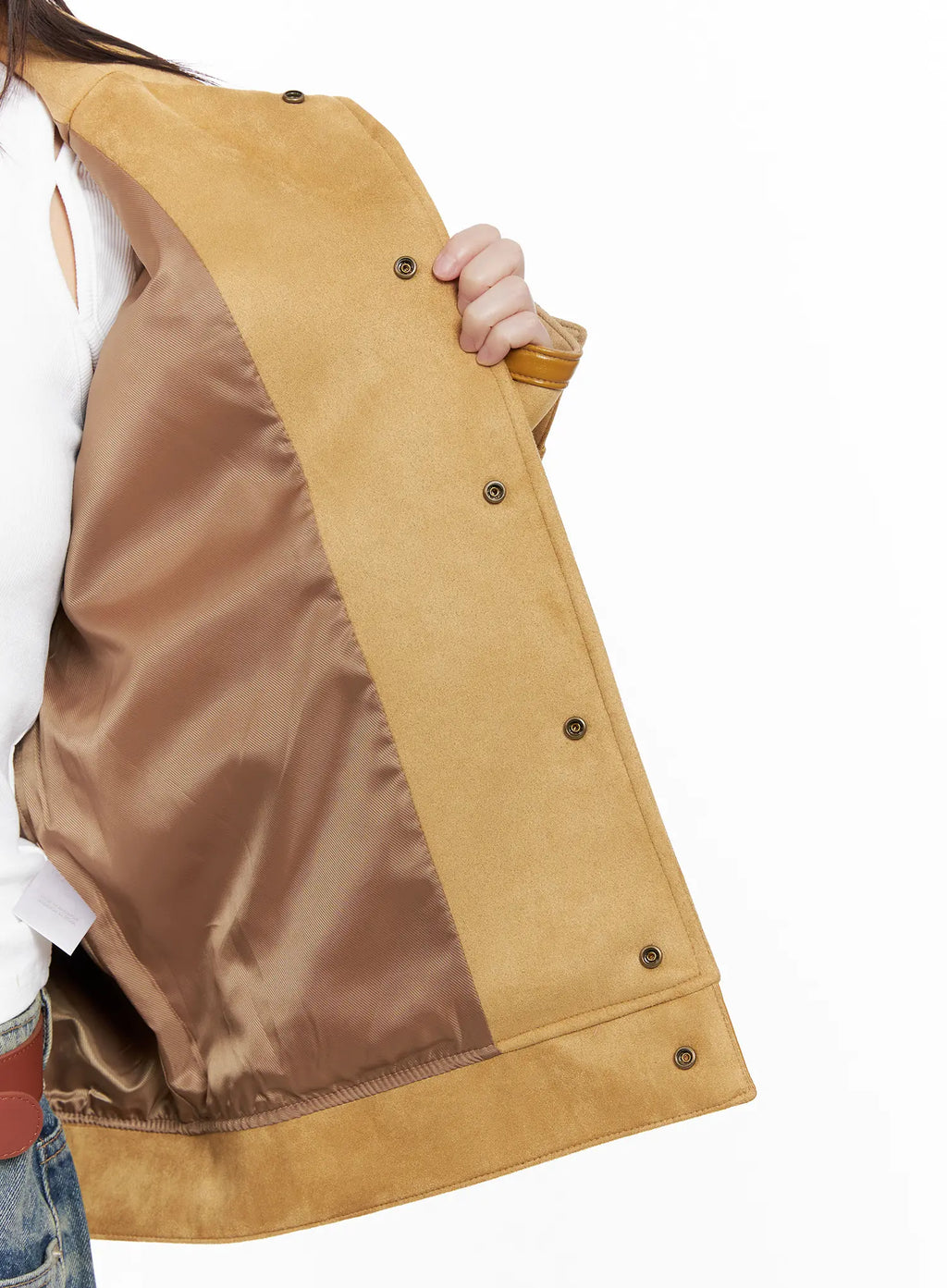 Western Suede Collared Jacket CG518