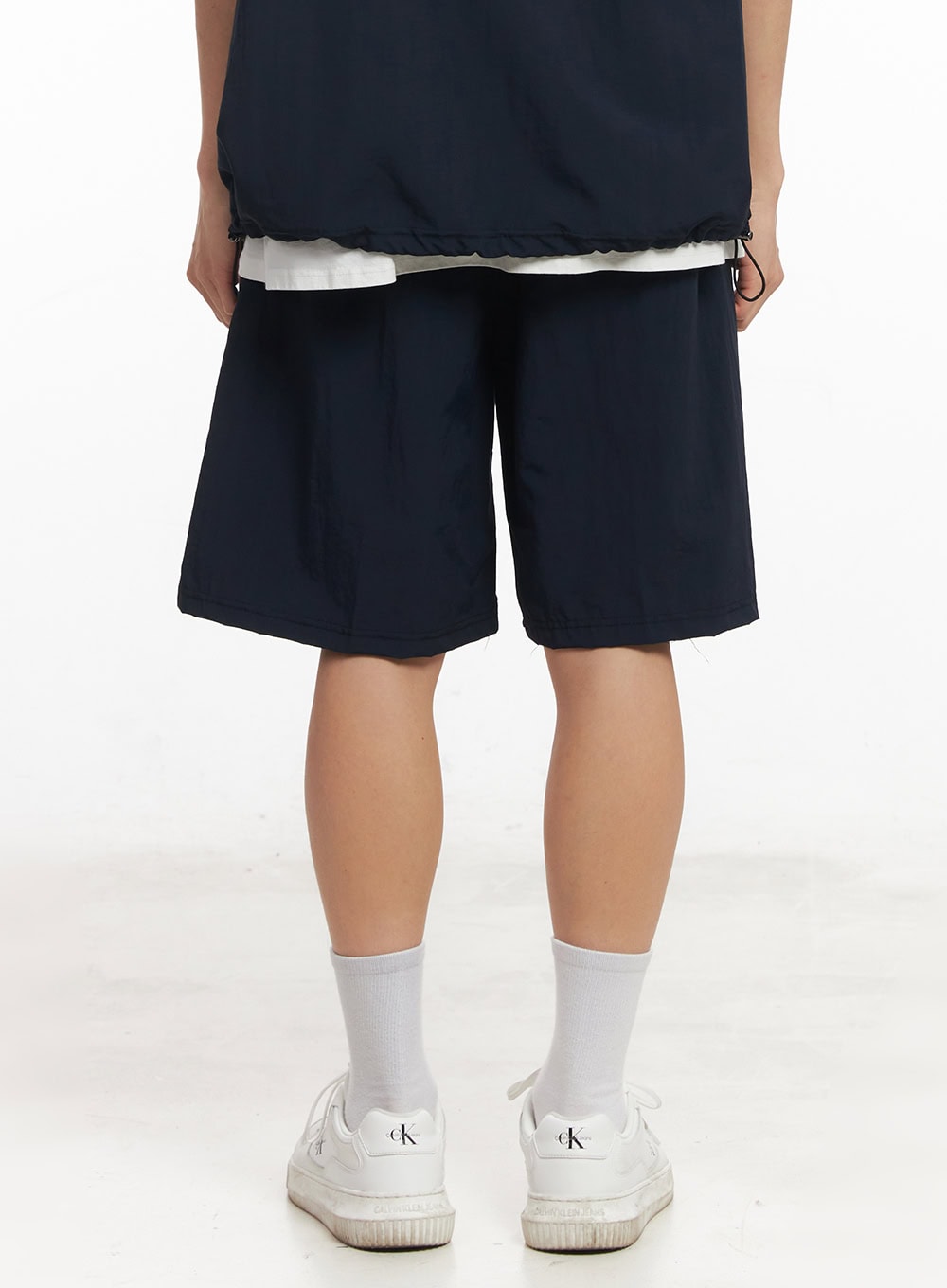 Men's New York Graphic Wide-Fit Shorts IA518