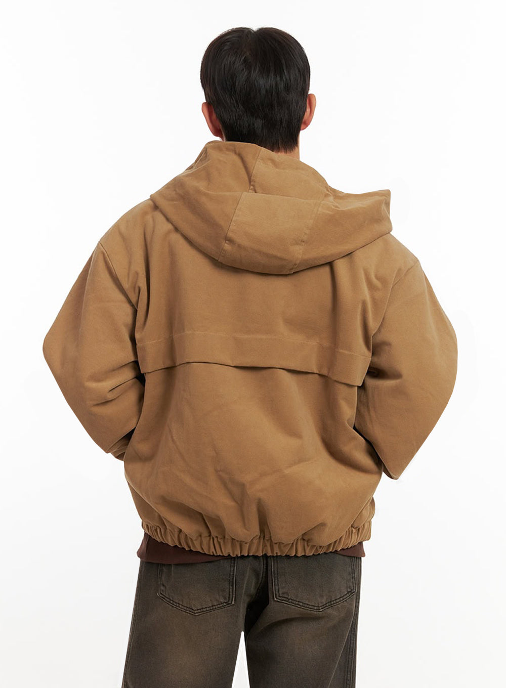 Men's Cotton Hooded Zip-Up Jumper ID413