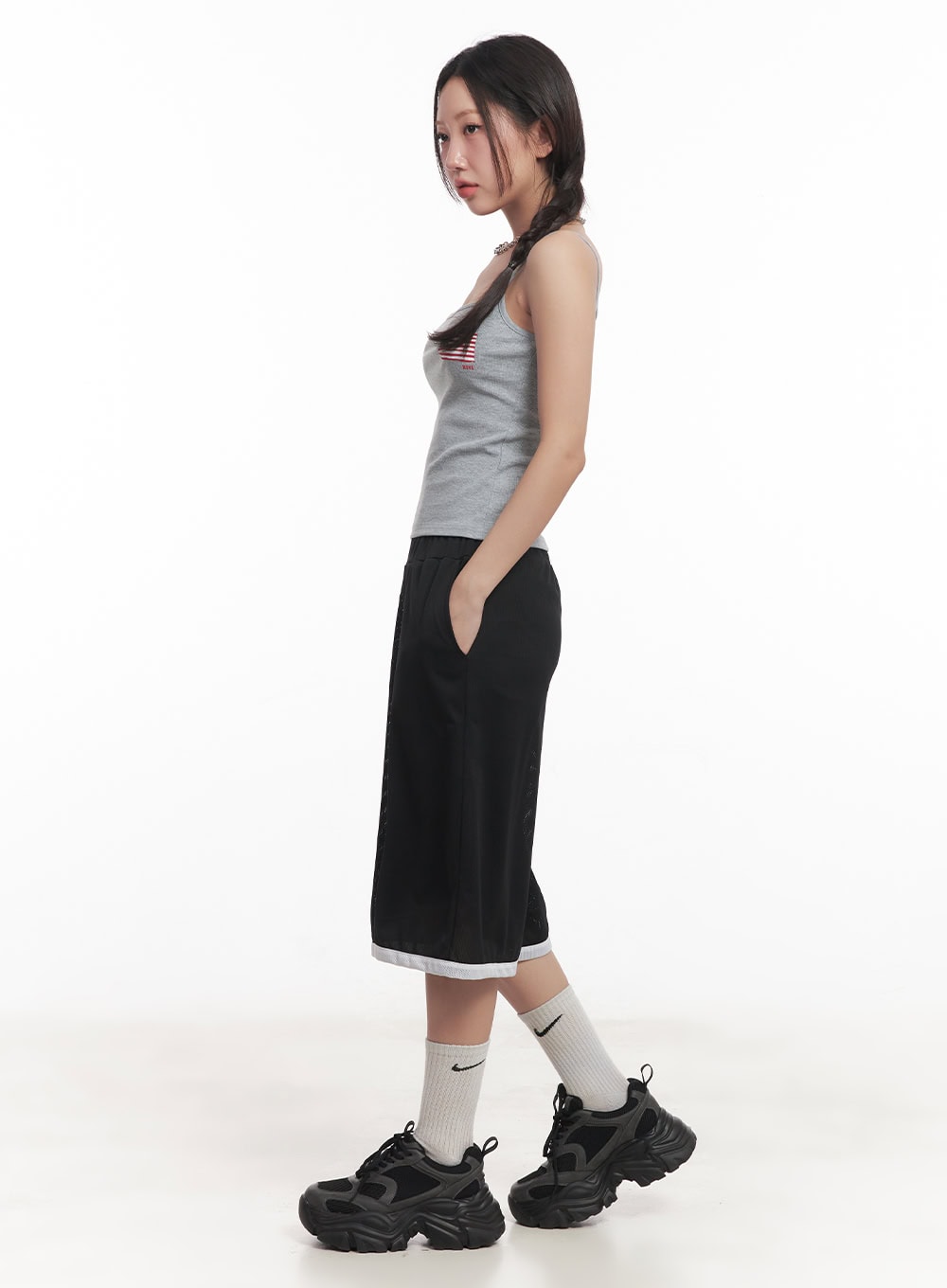 Active Graphic Sweatshorts CA525