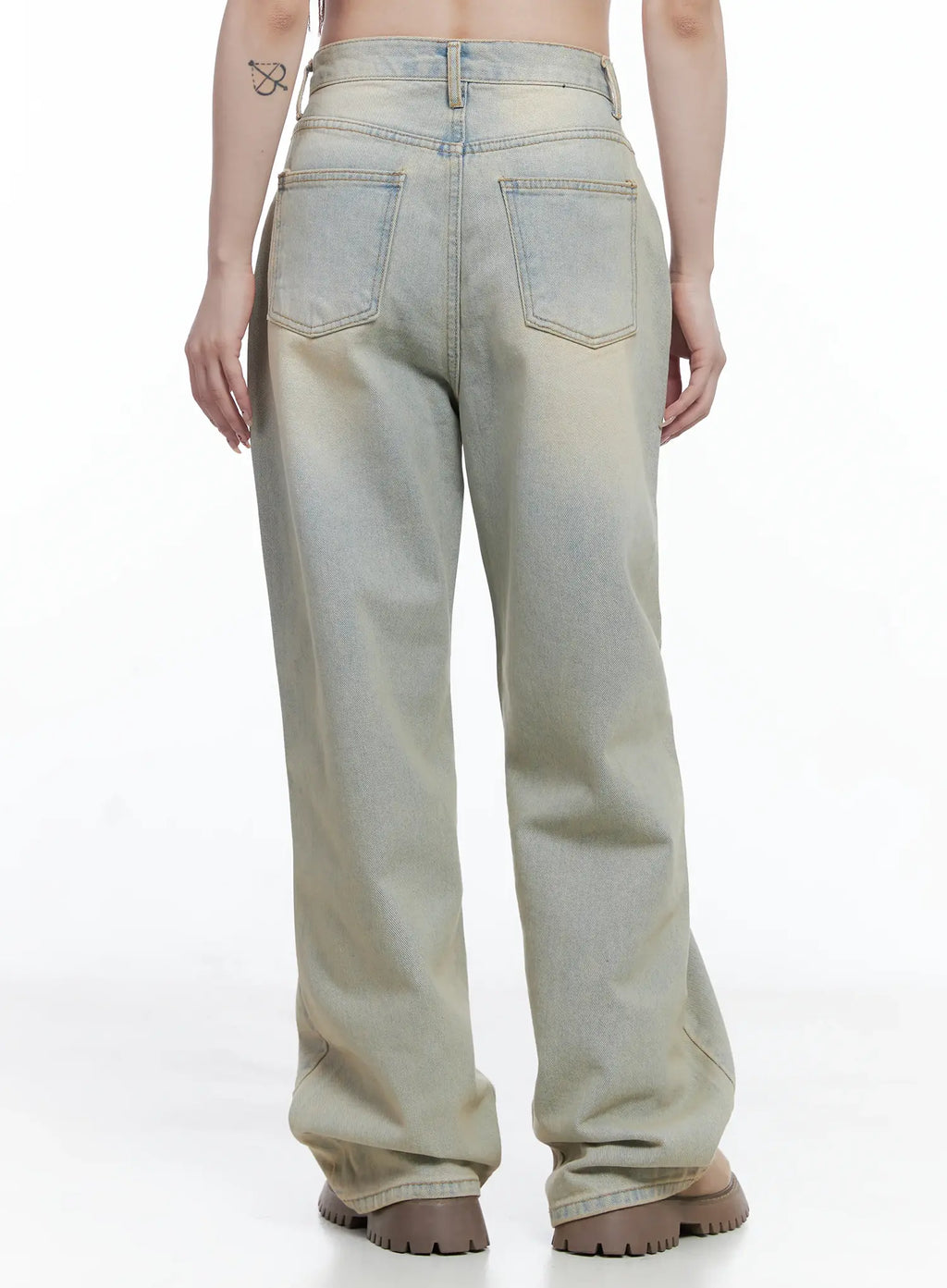 Lillie Light Wash Wide-Leg Jeans CS501